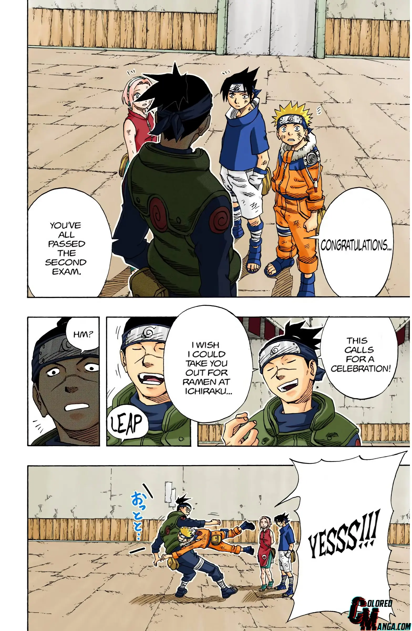 Naruto Colored Manga Online, chapter 64, page 7