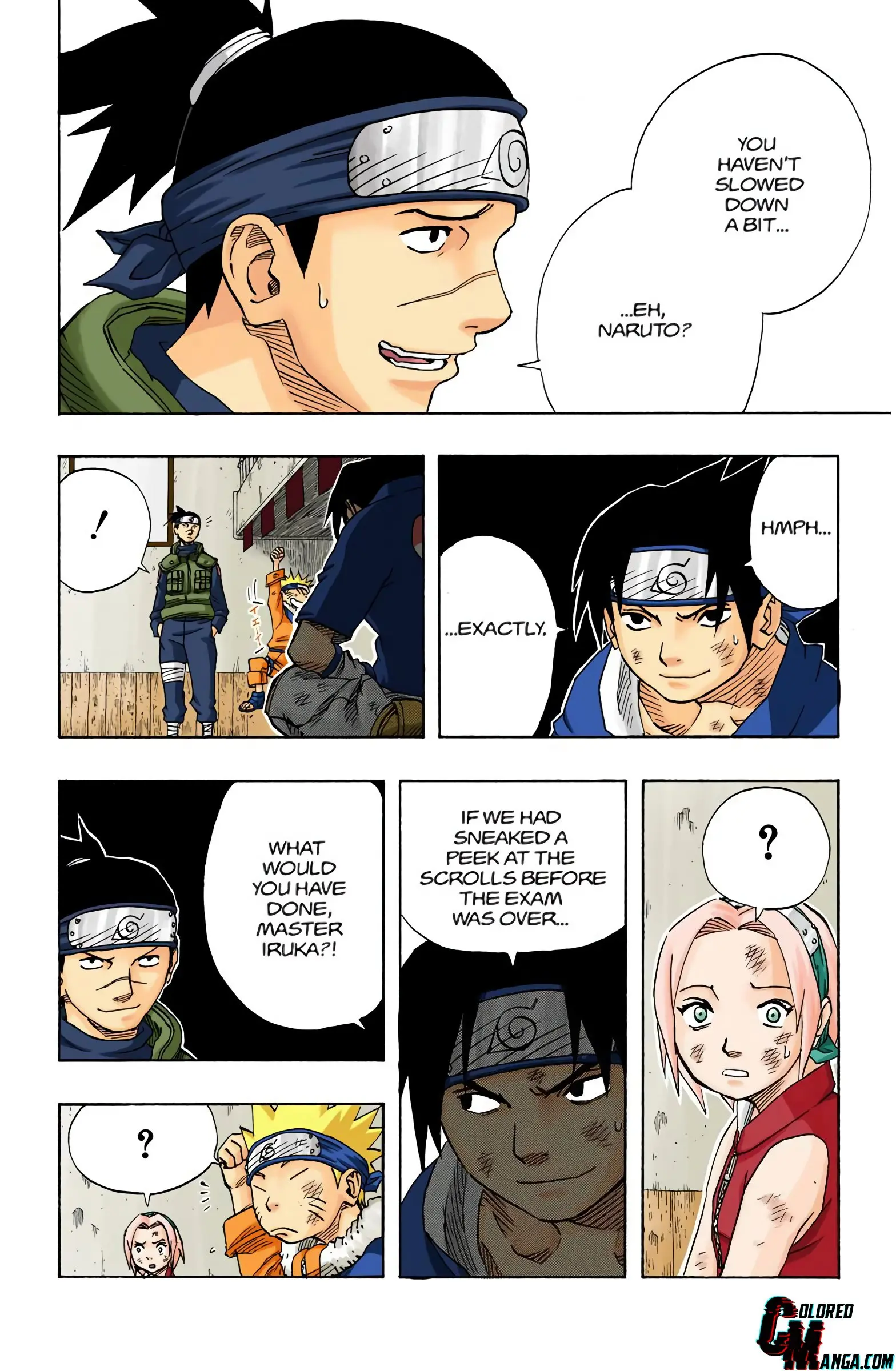 Naruto Colored Manga Online, chapter 64, page 9