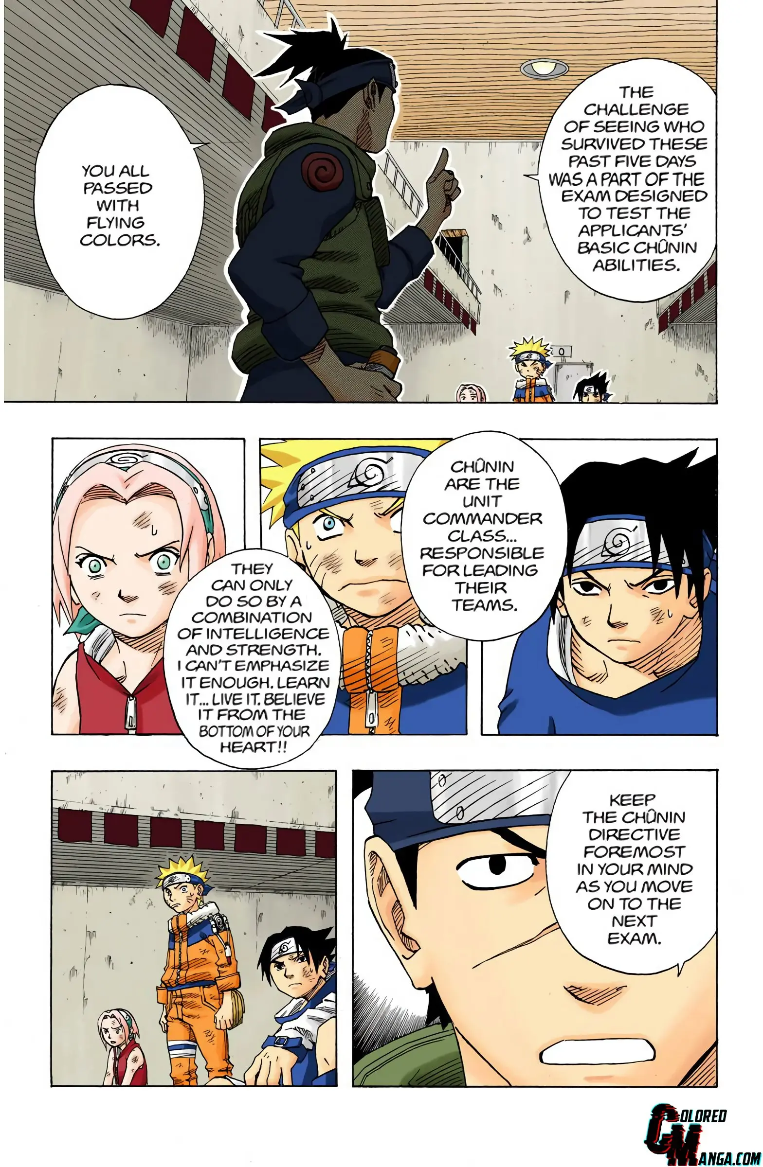 Naruto Colored Manga Online, chapter 64, page 14