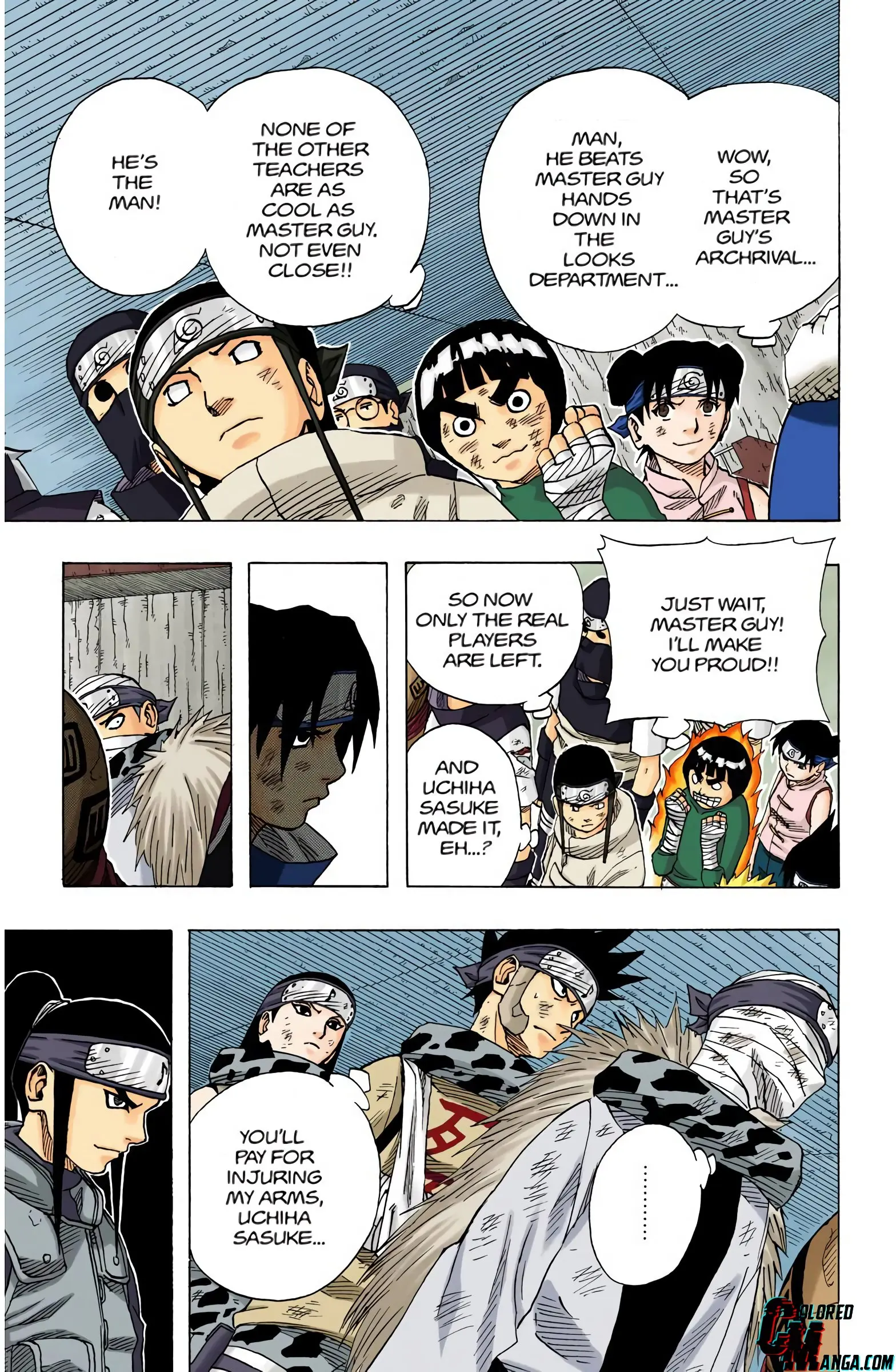 Naruto Colored Manga Online, chapter 65, page 4