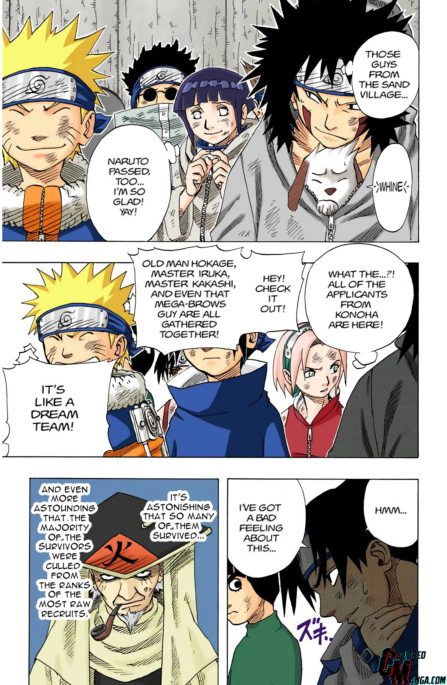 Naruto Colored Manga Online, chapter 65, page 6