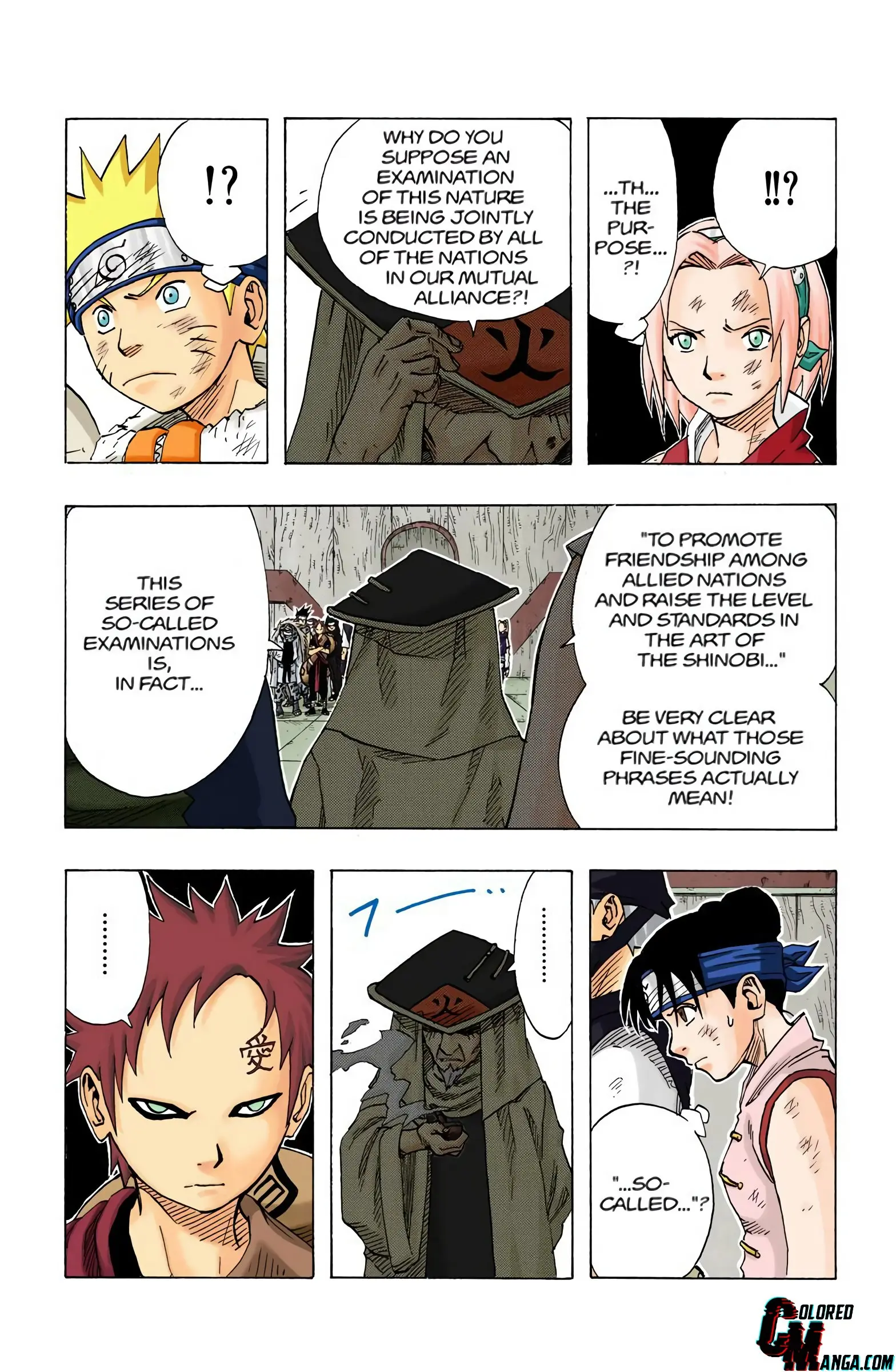 Naruto Colored Manga Online, chapter 65, page 8