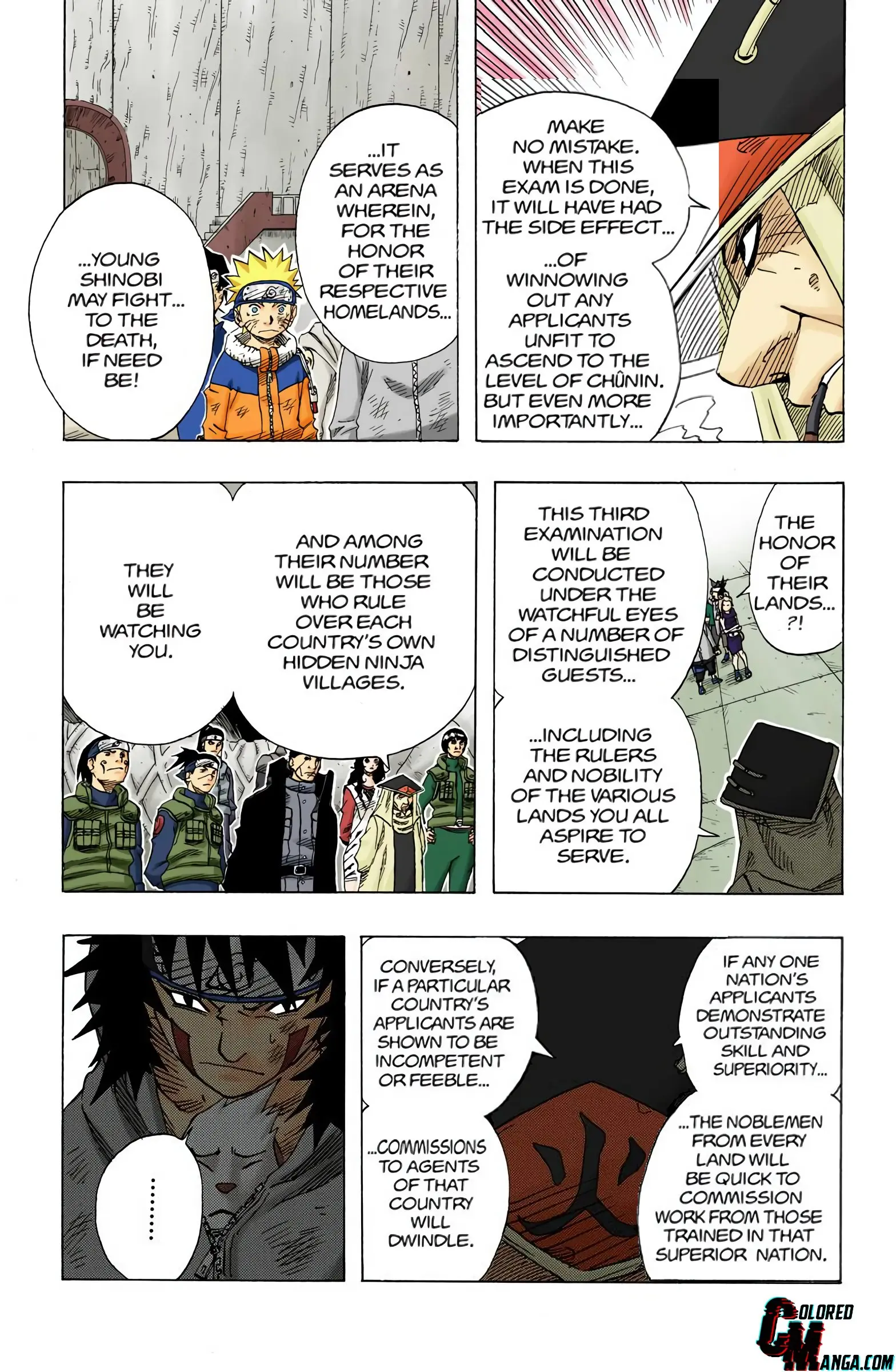 Naruto Colored Manga Online, chapter 65, page 10