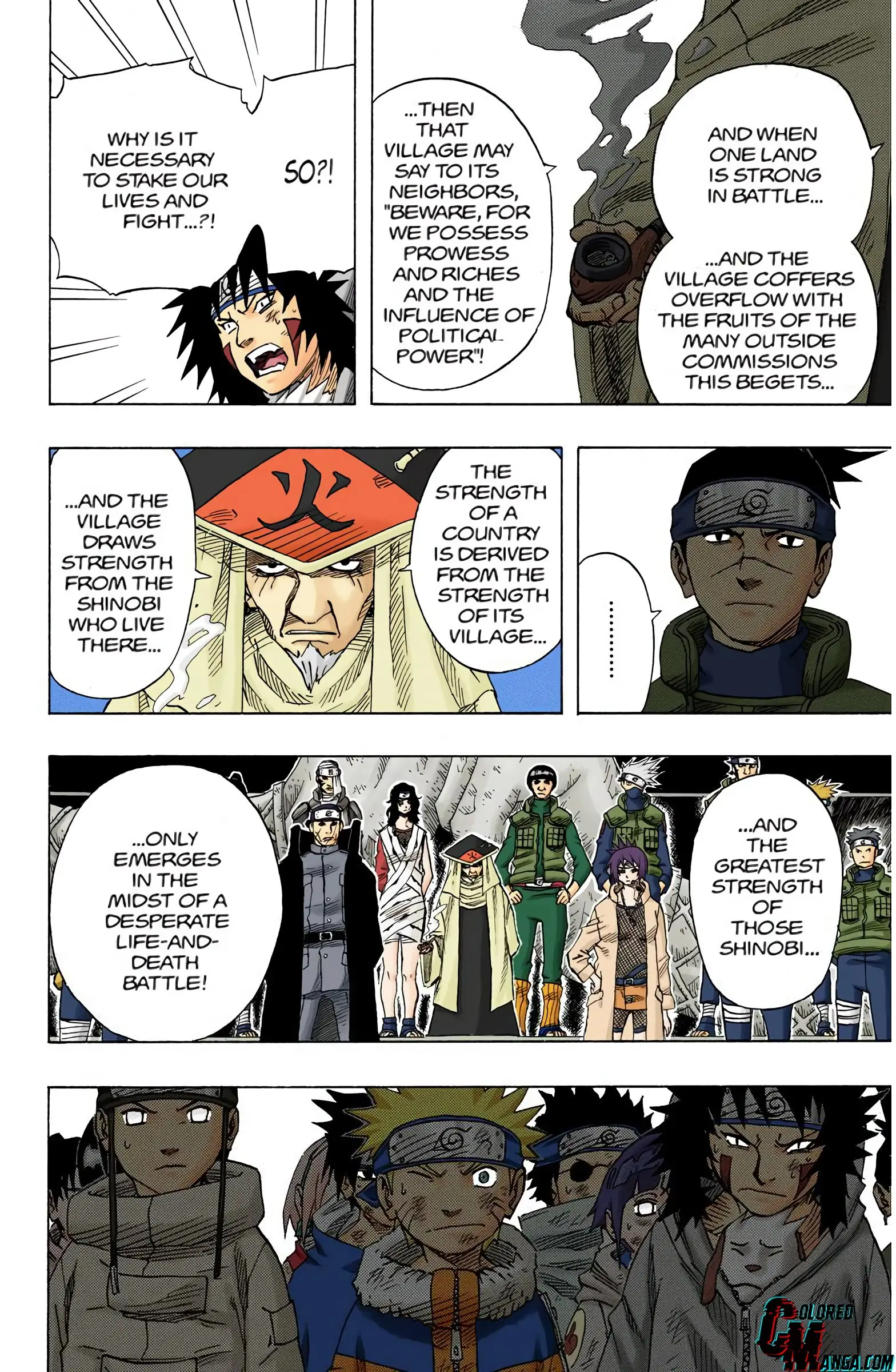 Naruto Colored Manga Online, chapter 65, page 11