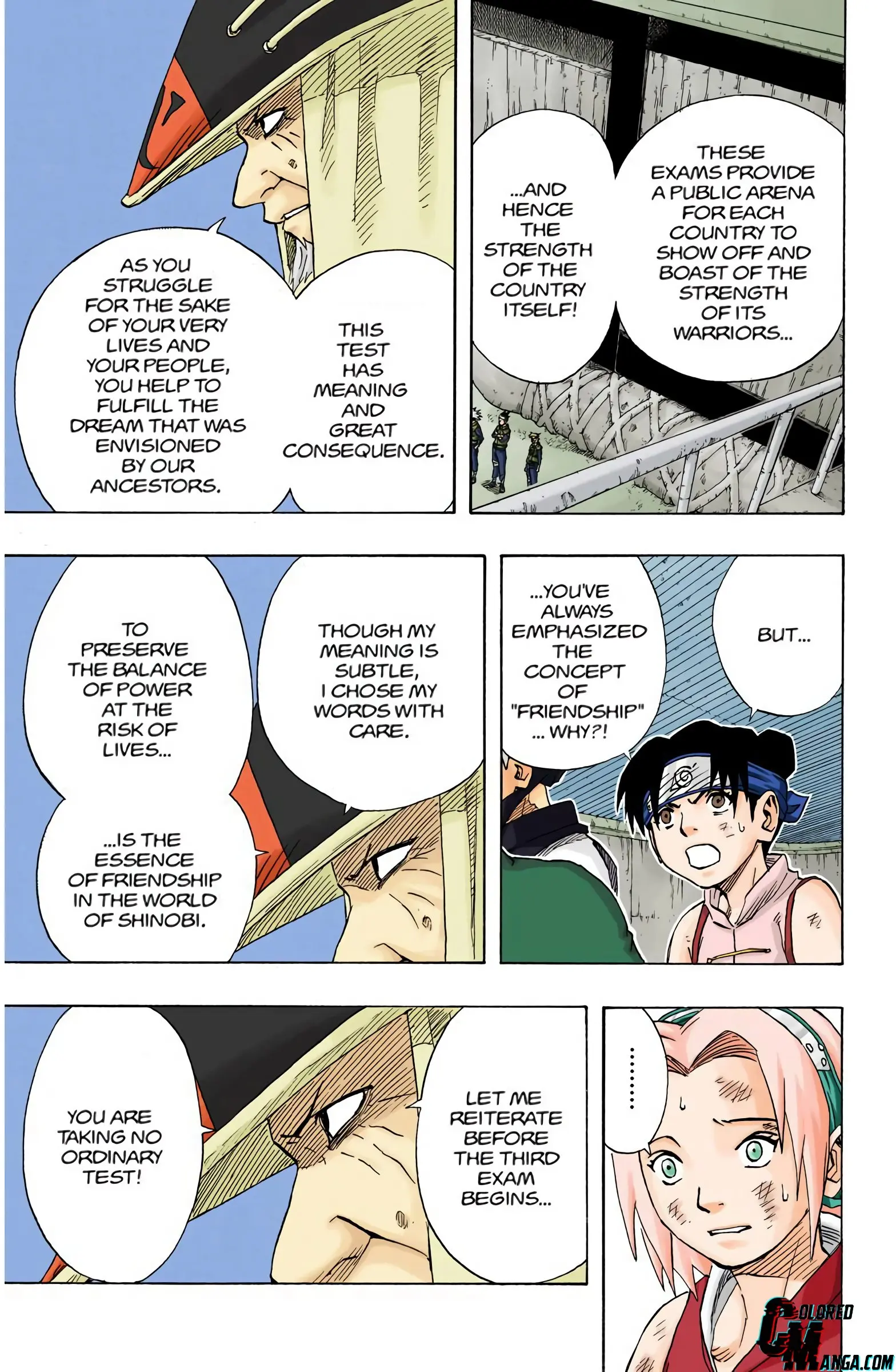 Naruto Colored Manga Online, chapter 65, page 12