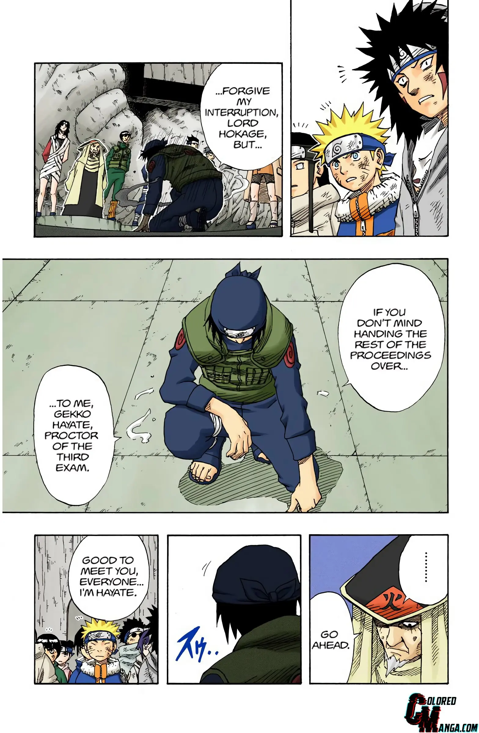 Naruto Colored Manga Online, chapter 65, page 14