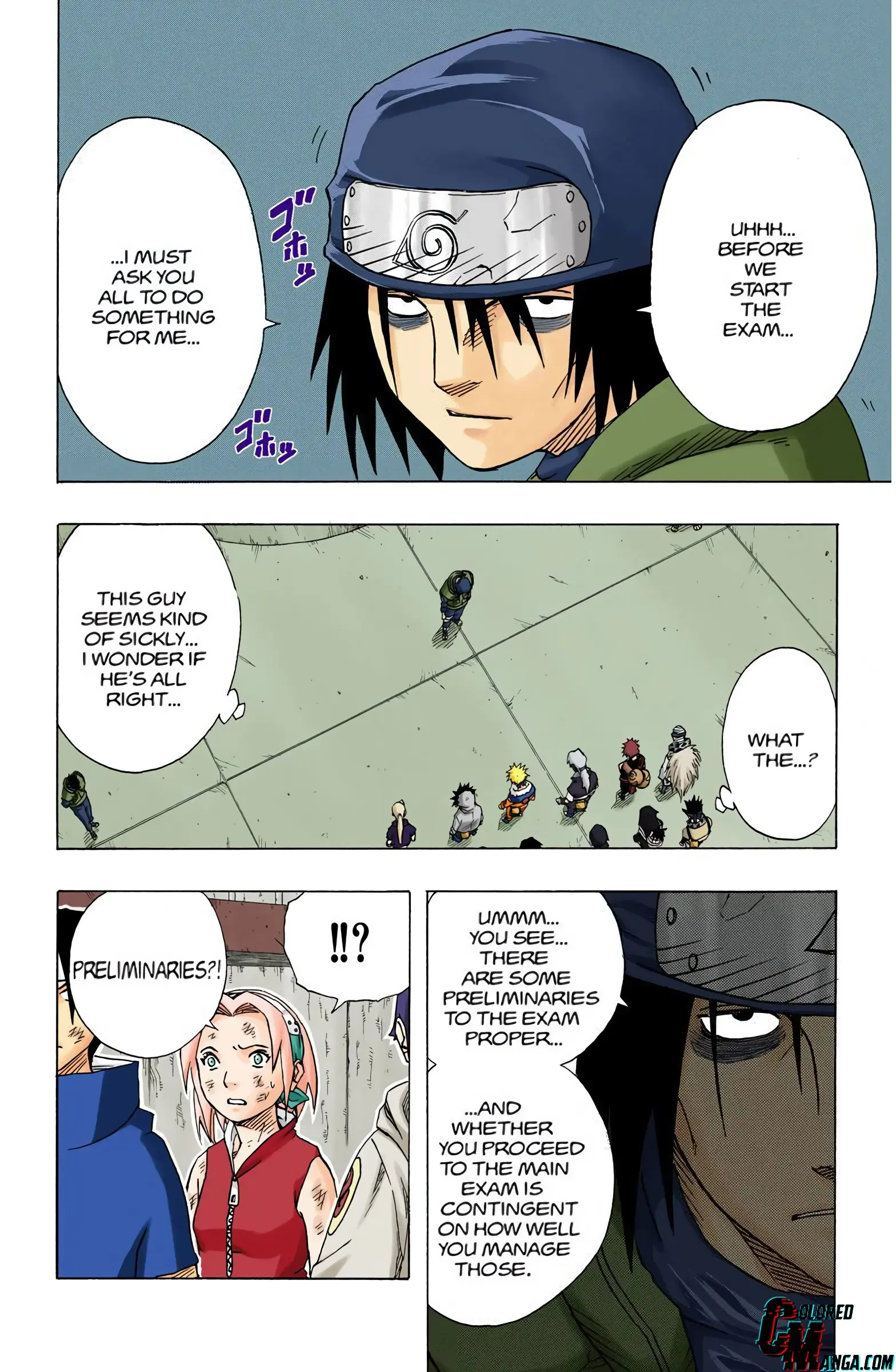Naruto Colored Manga Online, chapter 65, page 15