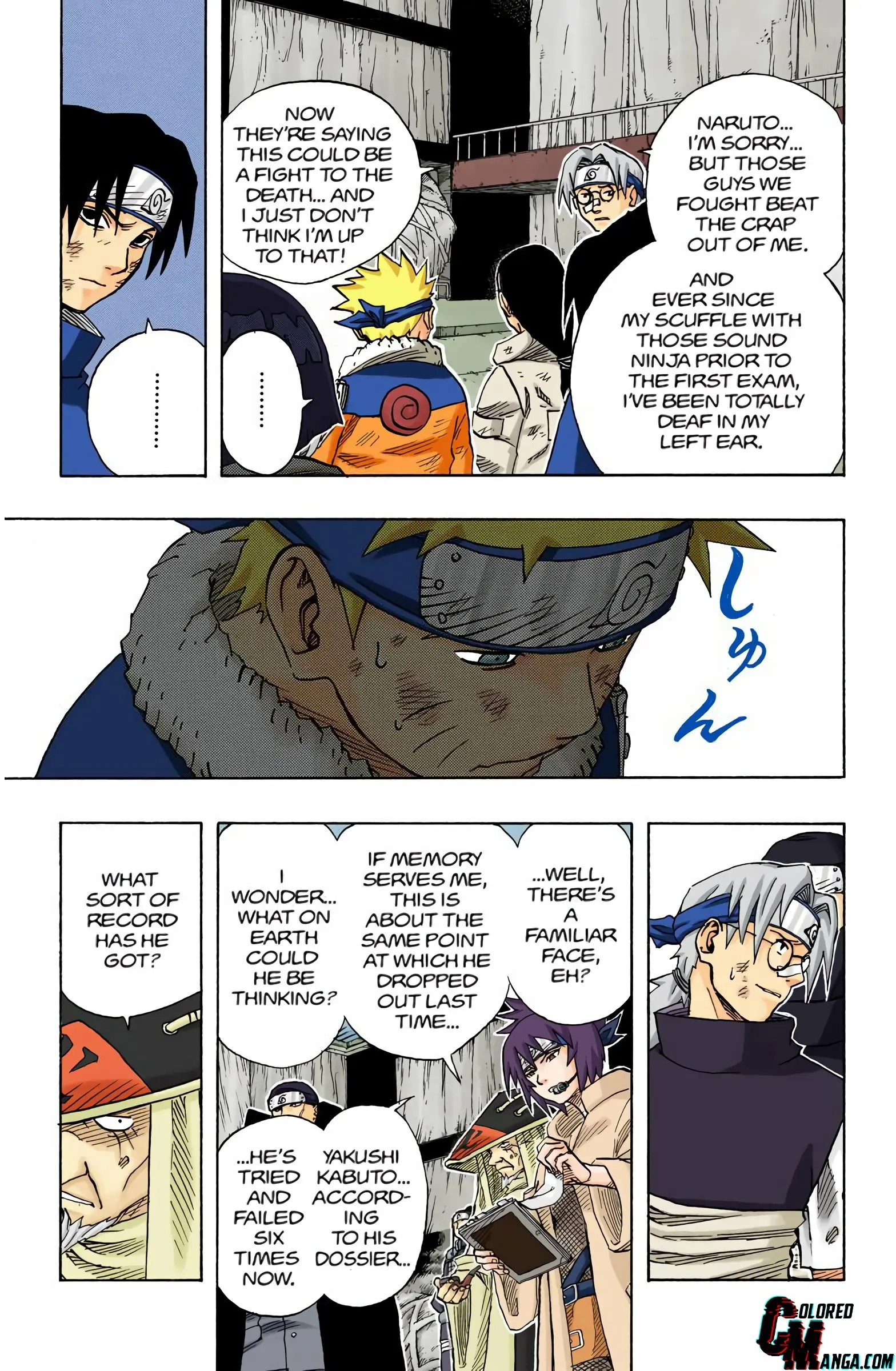 Naruto Colored Manga Online, chapter 66, page 3