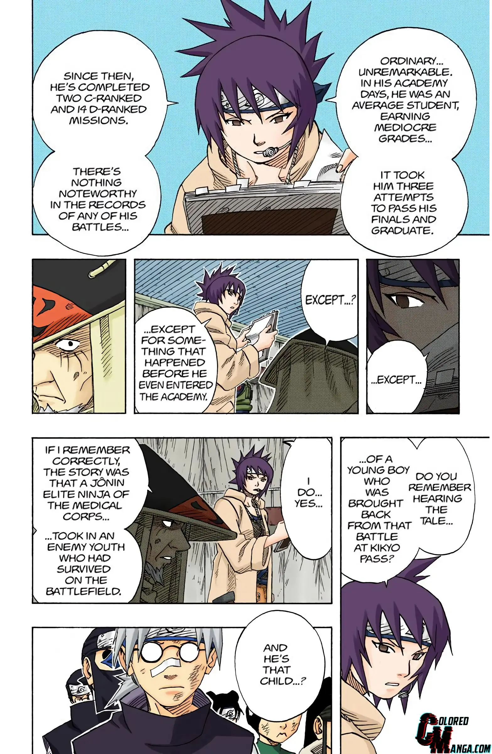 Naruto Colored Manga Online, chapter 66, page 4