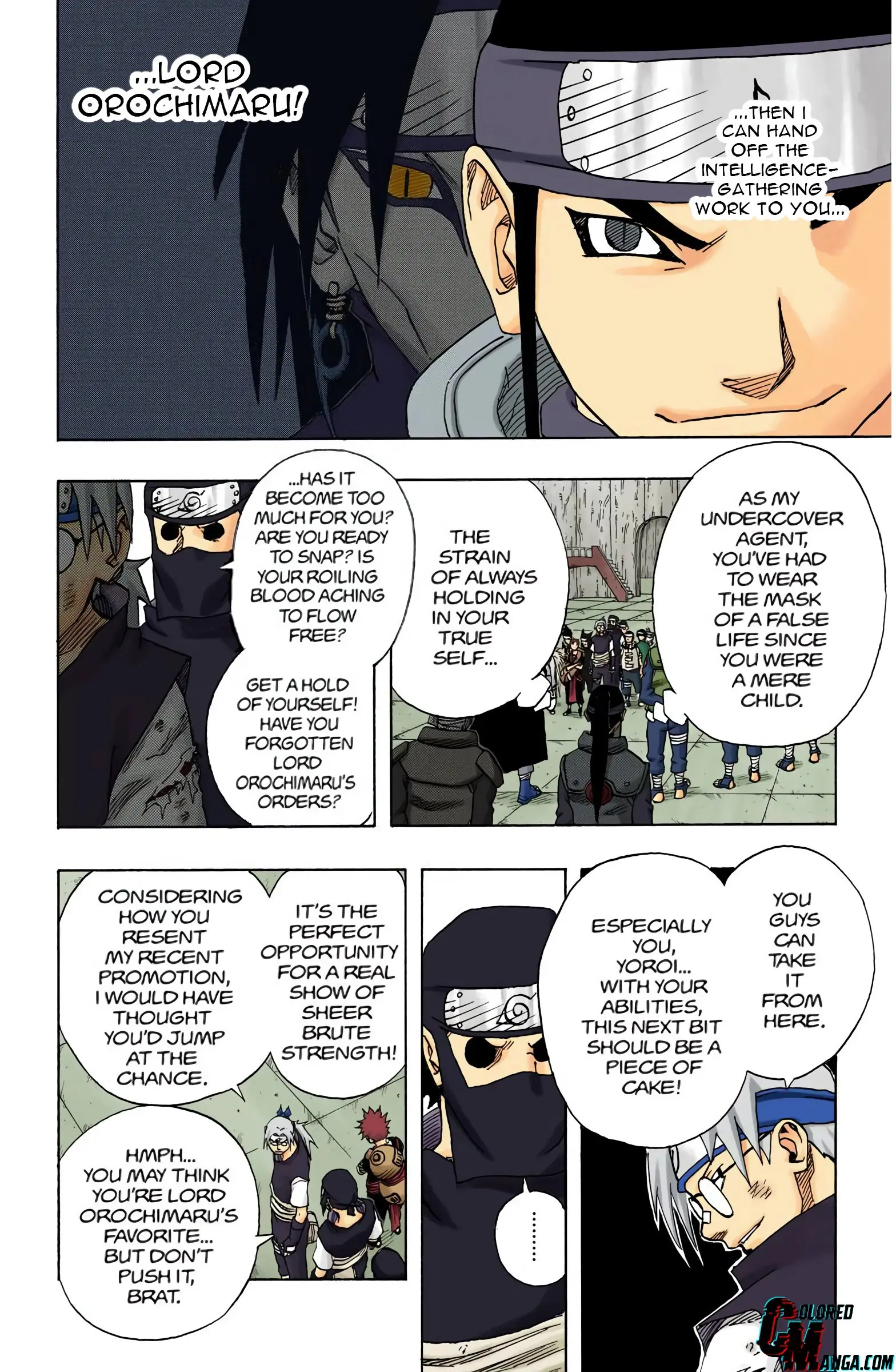Naruto Colored Manga Online, chapter 66, page 6
