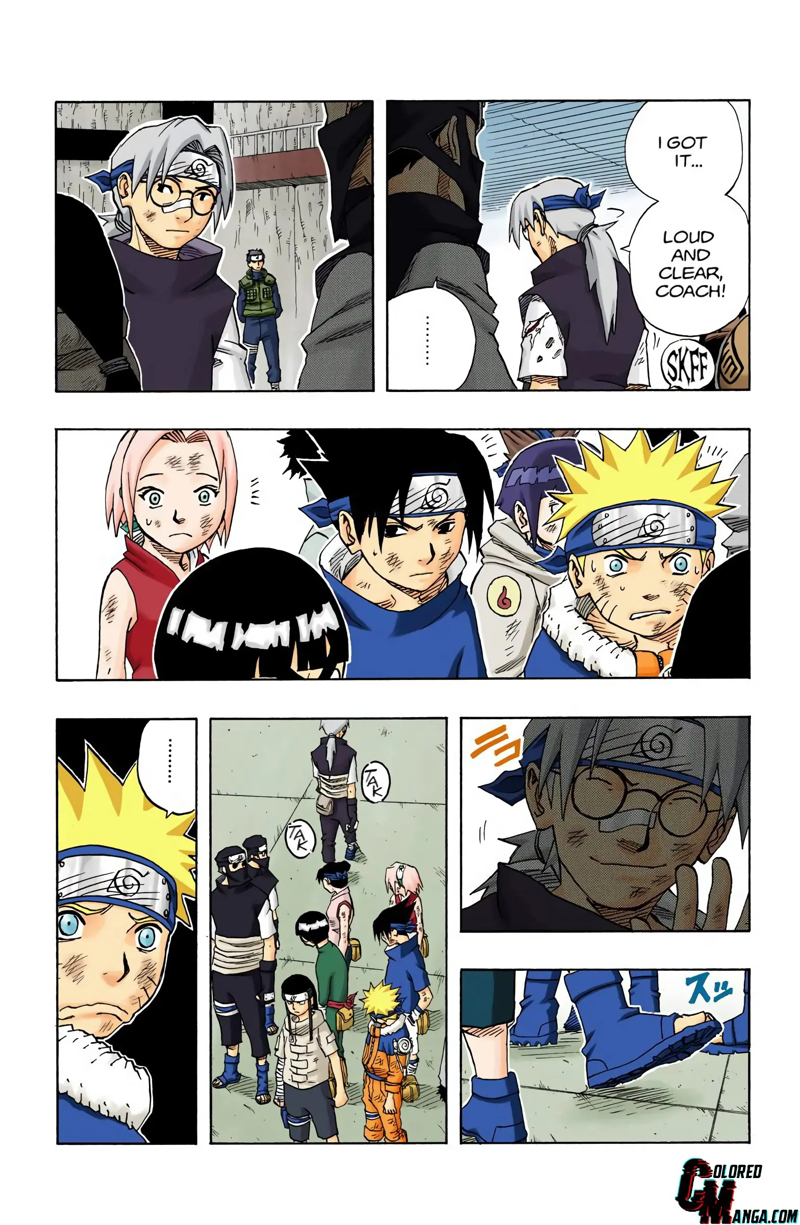 Naruto Colored Manga Online, chapter 66, page 7