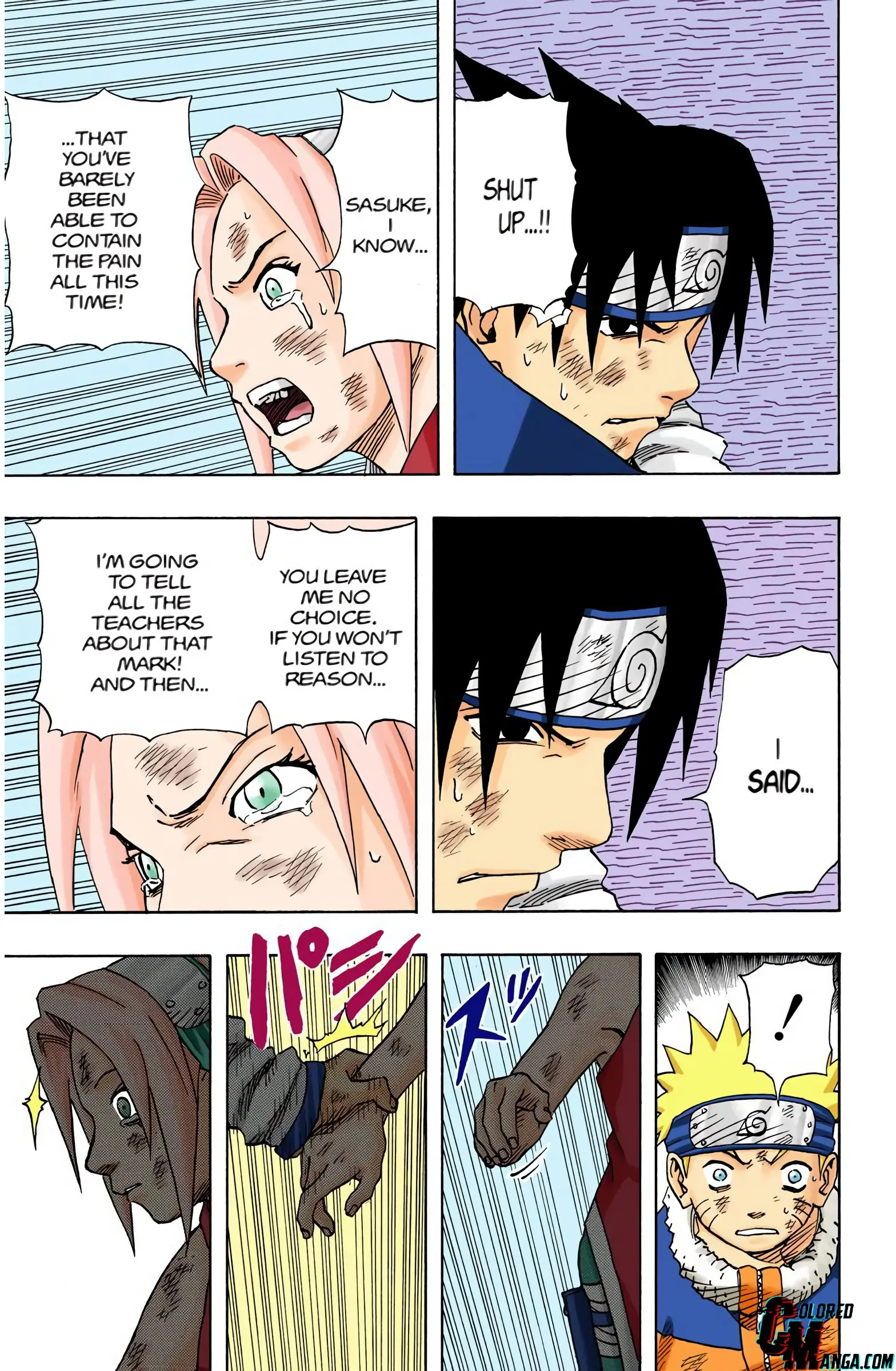 Naruto Colored Manga Online, chapter 66, page 11