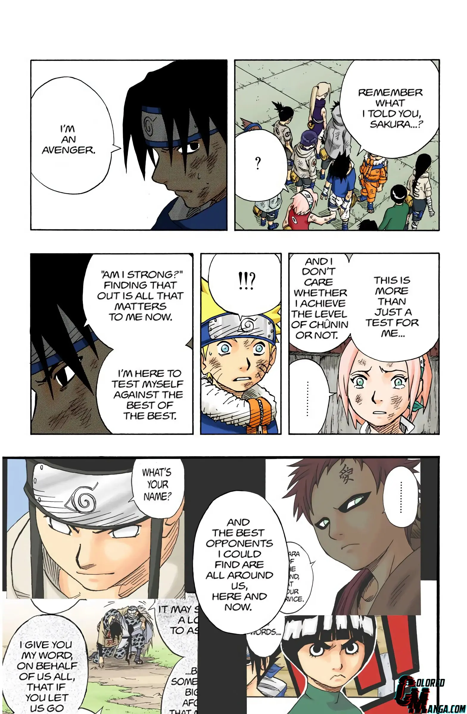 Naruto Colored Manga Online, chapter 66, page 13