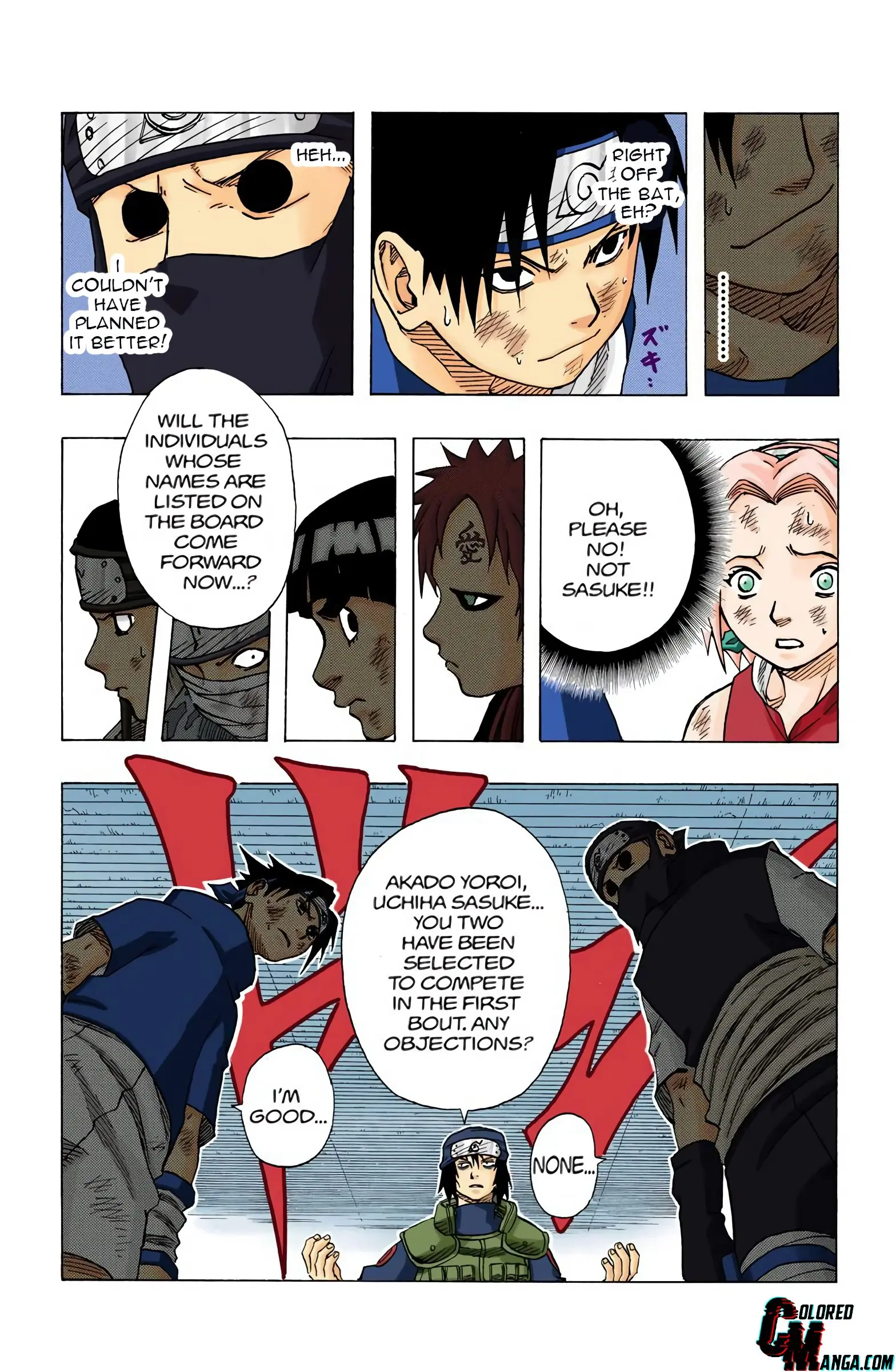 Naruto Colored Manga Online, chapter 66, page 19
