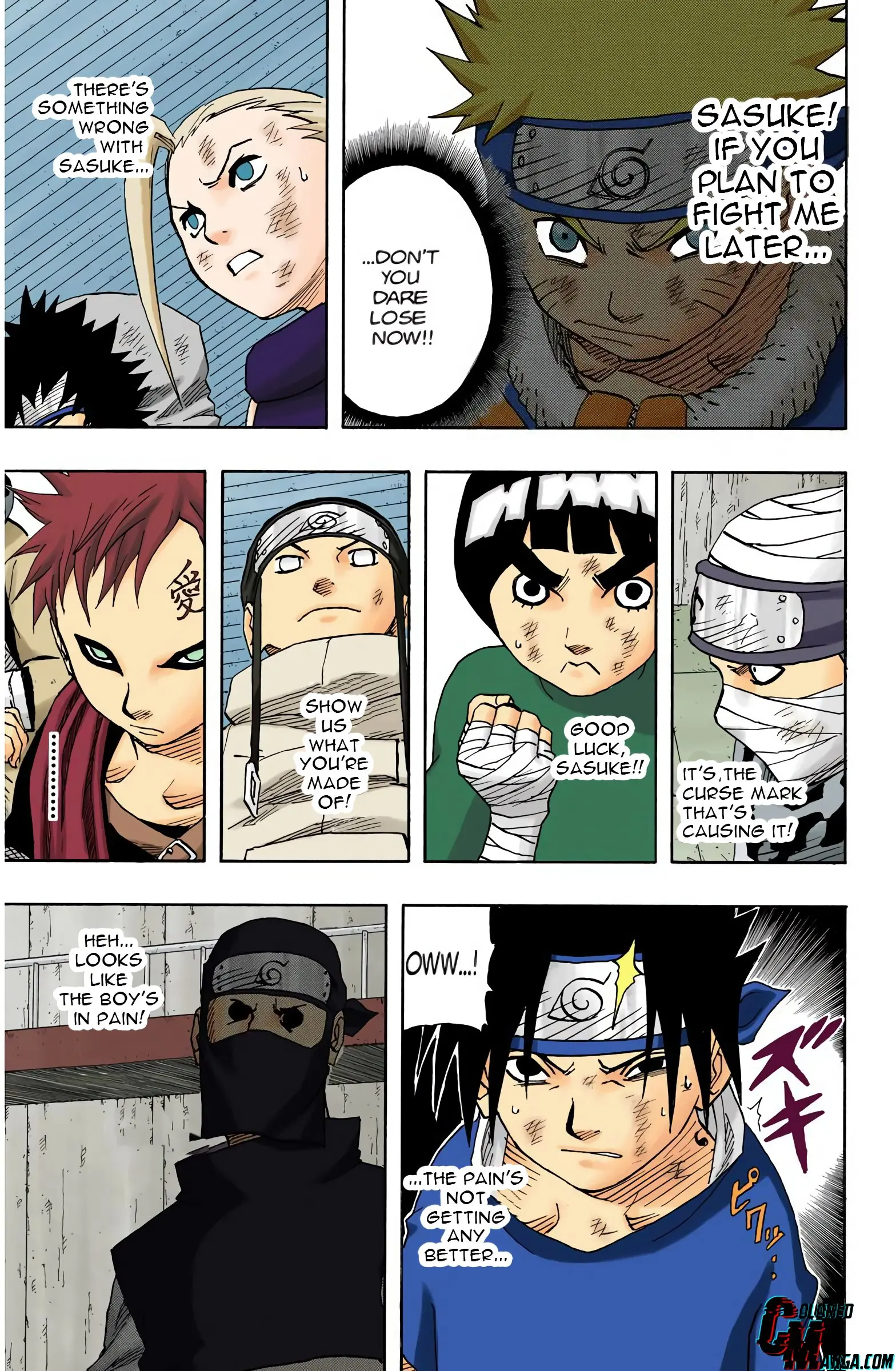 Naruto Colored Manga Online, chapter 67, page 3