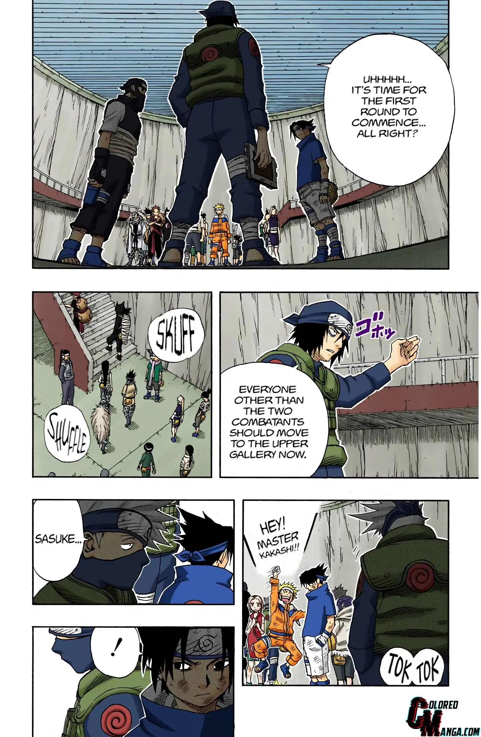 Naruto Colored Manga Online, chapter 67, page 4