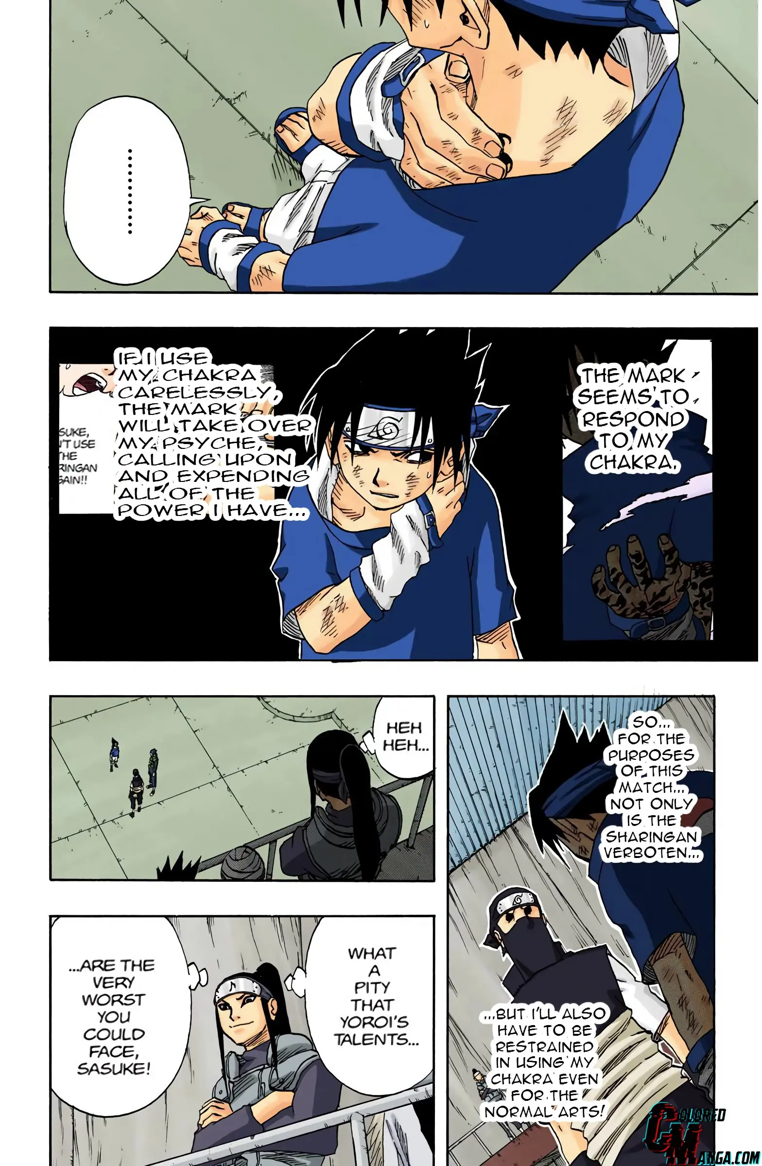 Naruto Colored Manga Online, chapter 67, page 6