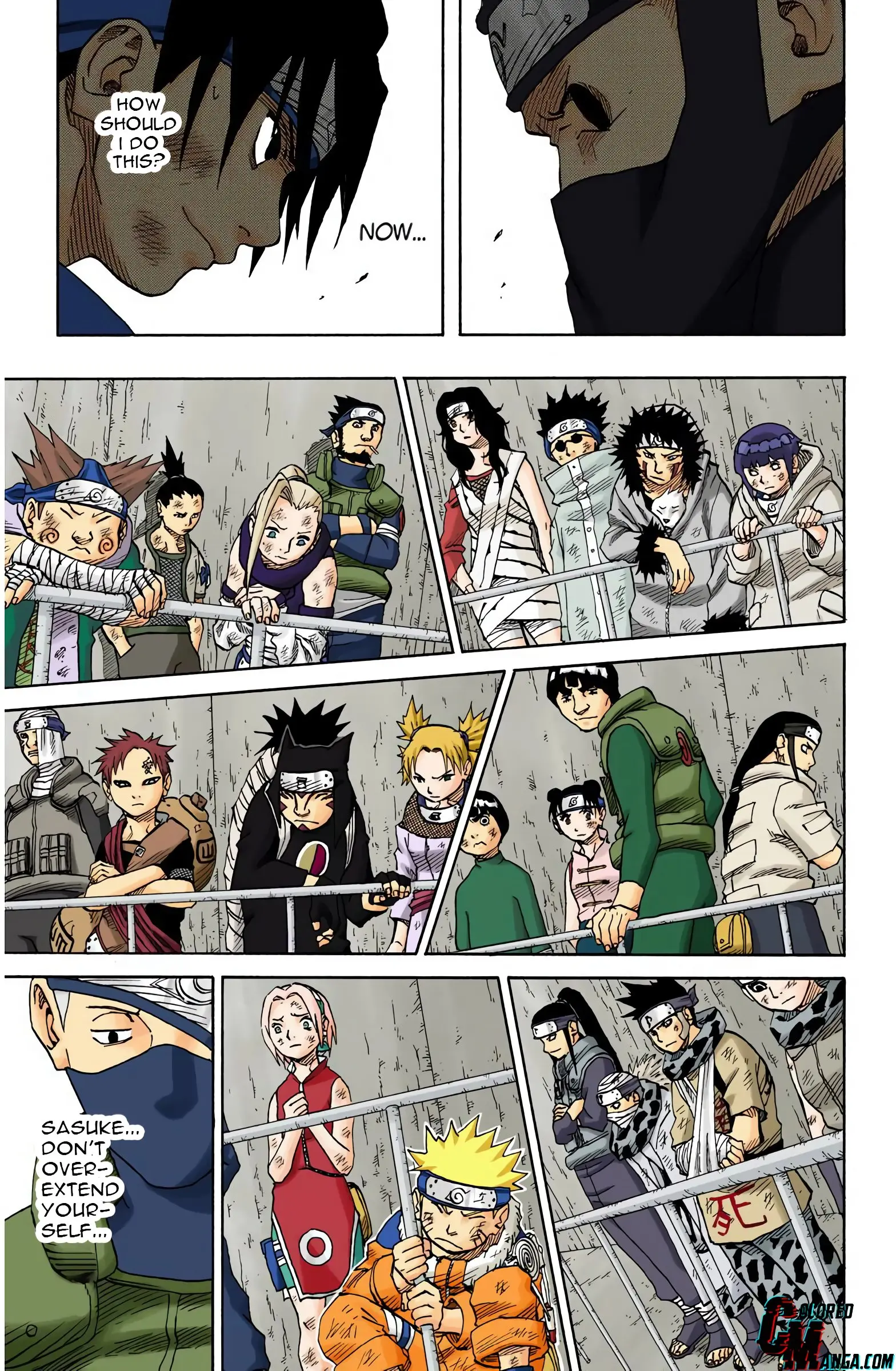 Naruto Colored Manga Online, chapter 67, page 7