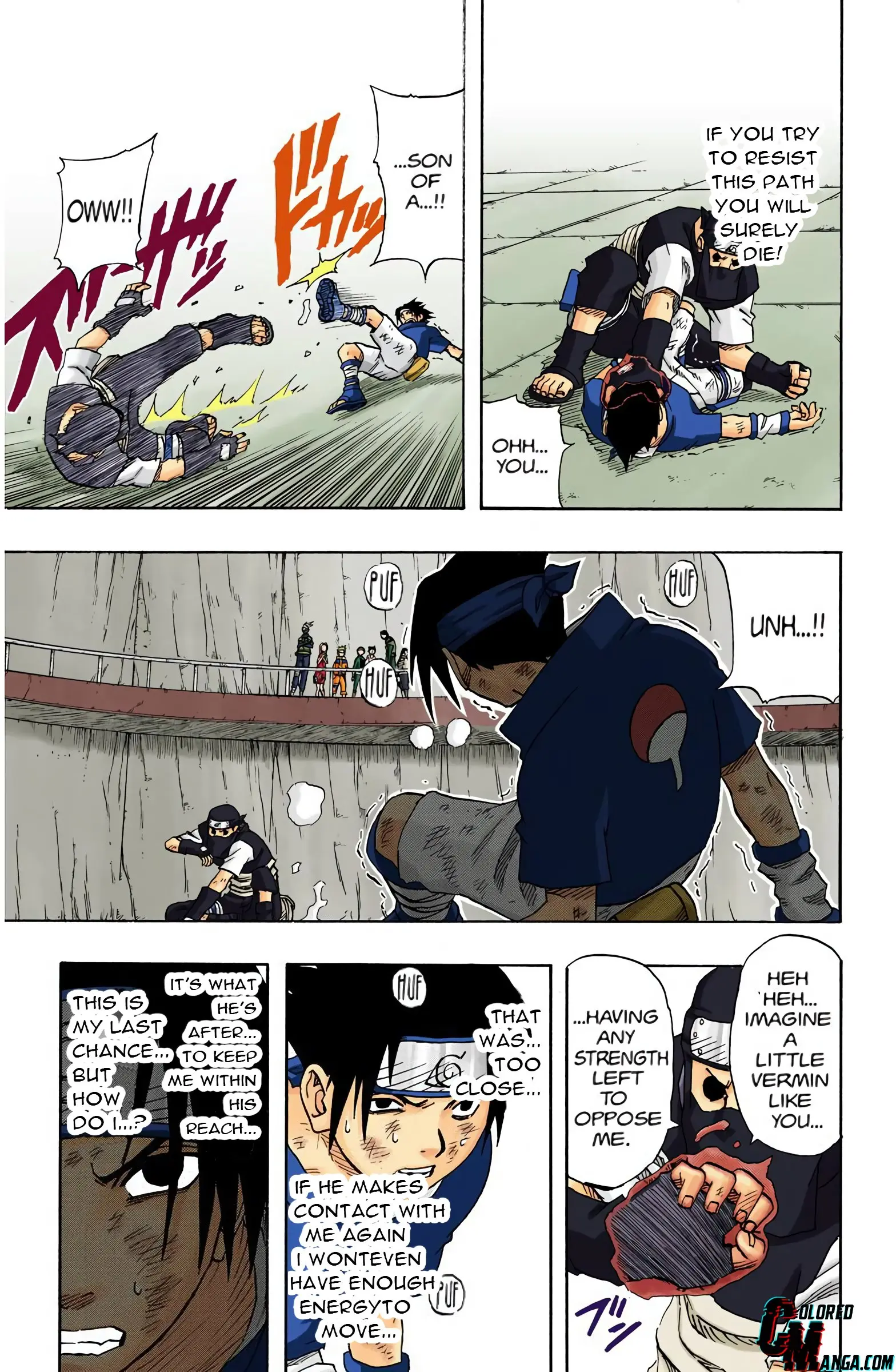Naruto Colored Manga Online, chapter 67, page 15