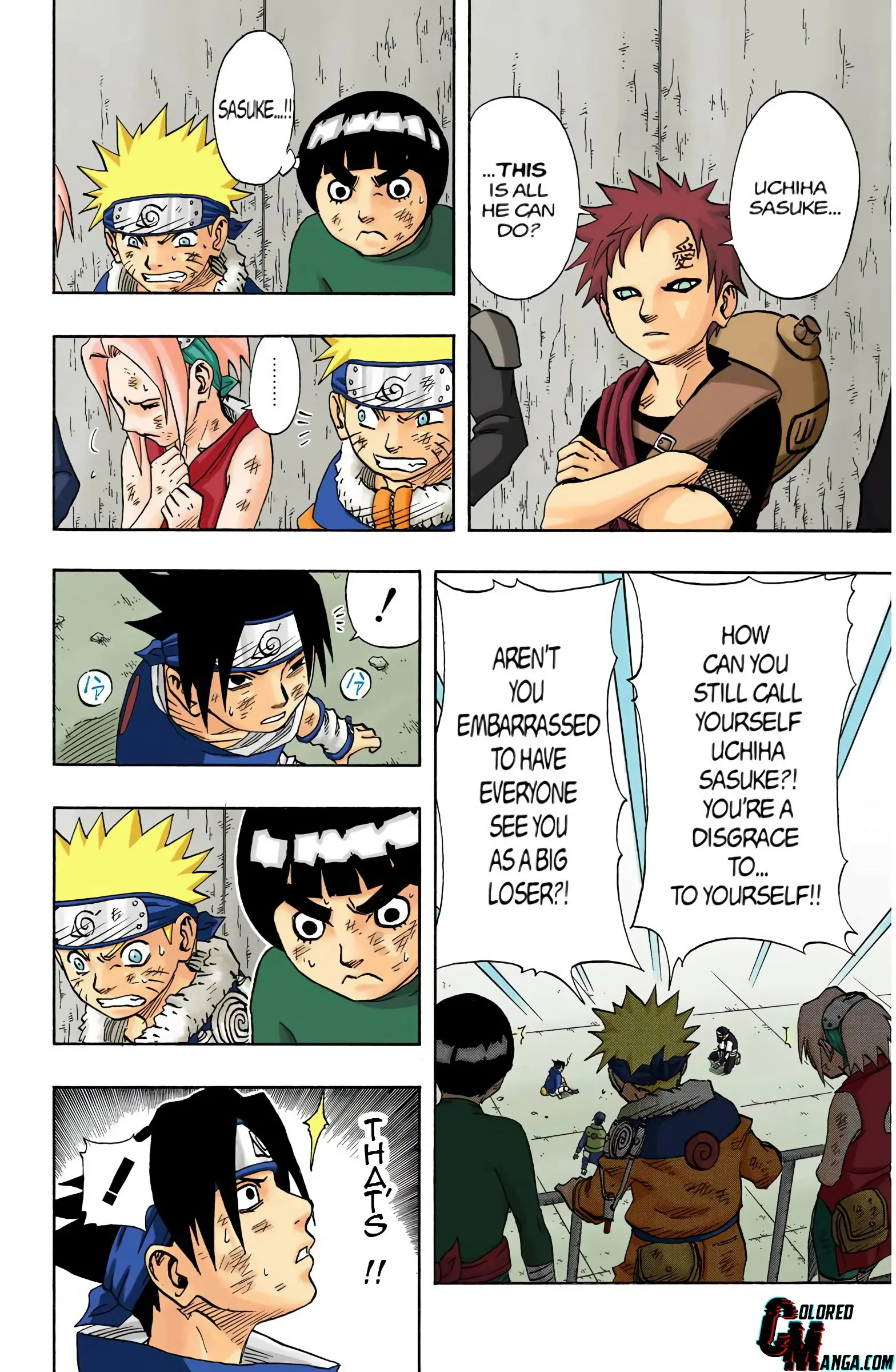 Naruto Colored Manga Online, chapter 67, page 16