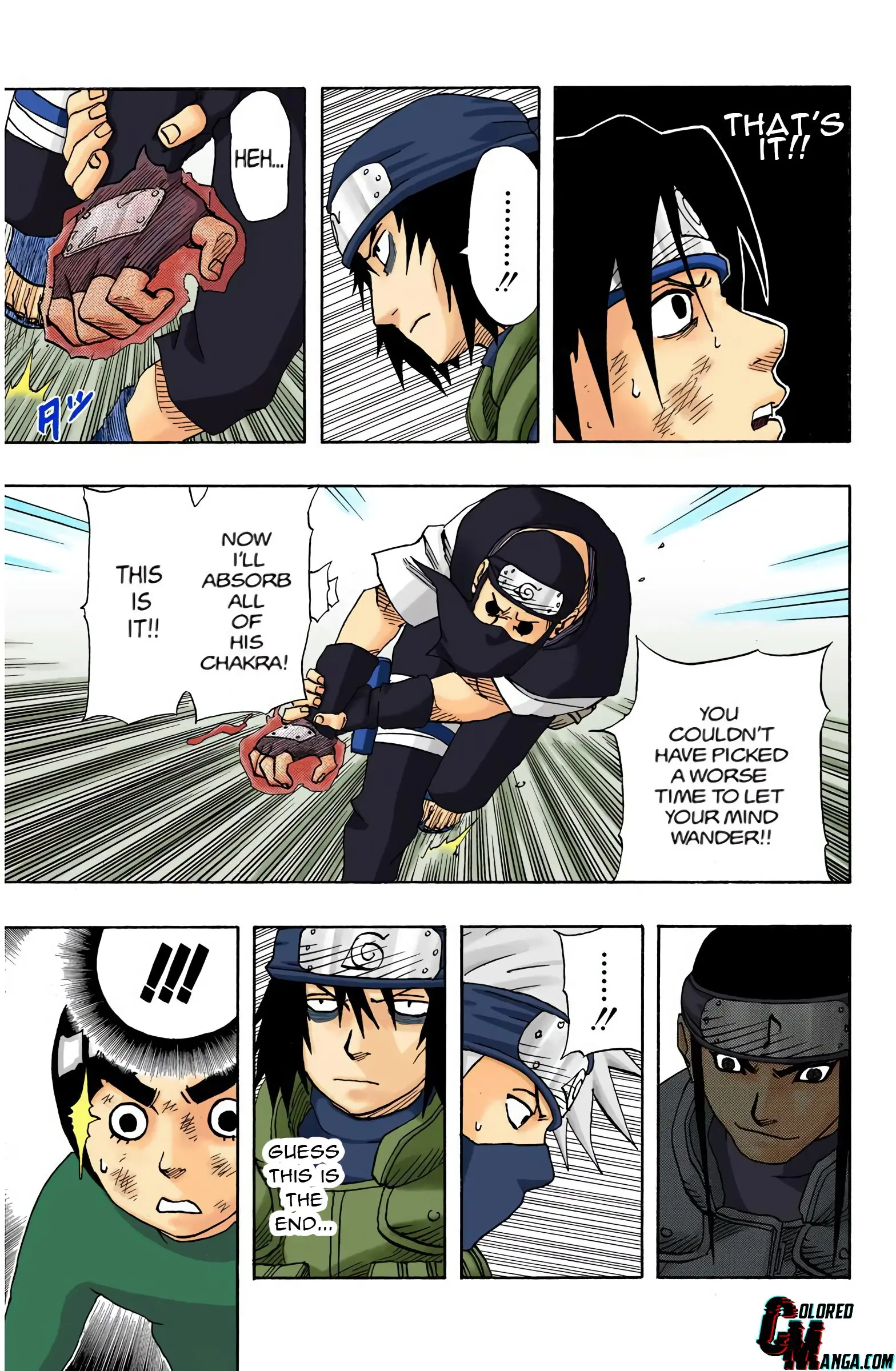 Naruto Colored Manga Online, chapter 67, page 17