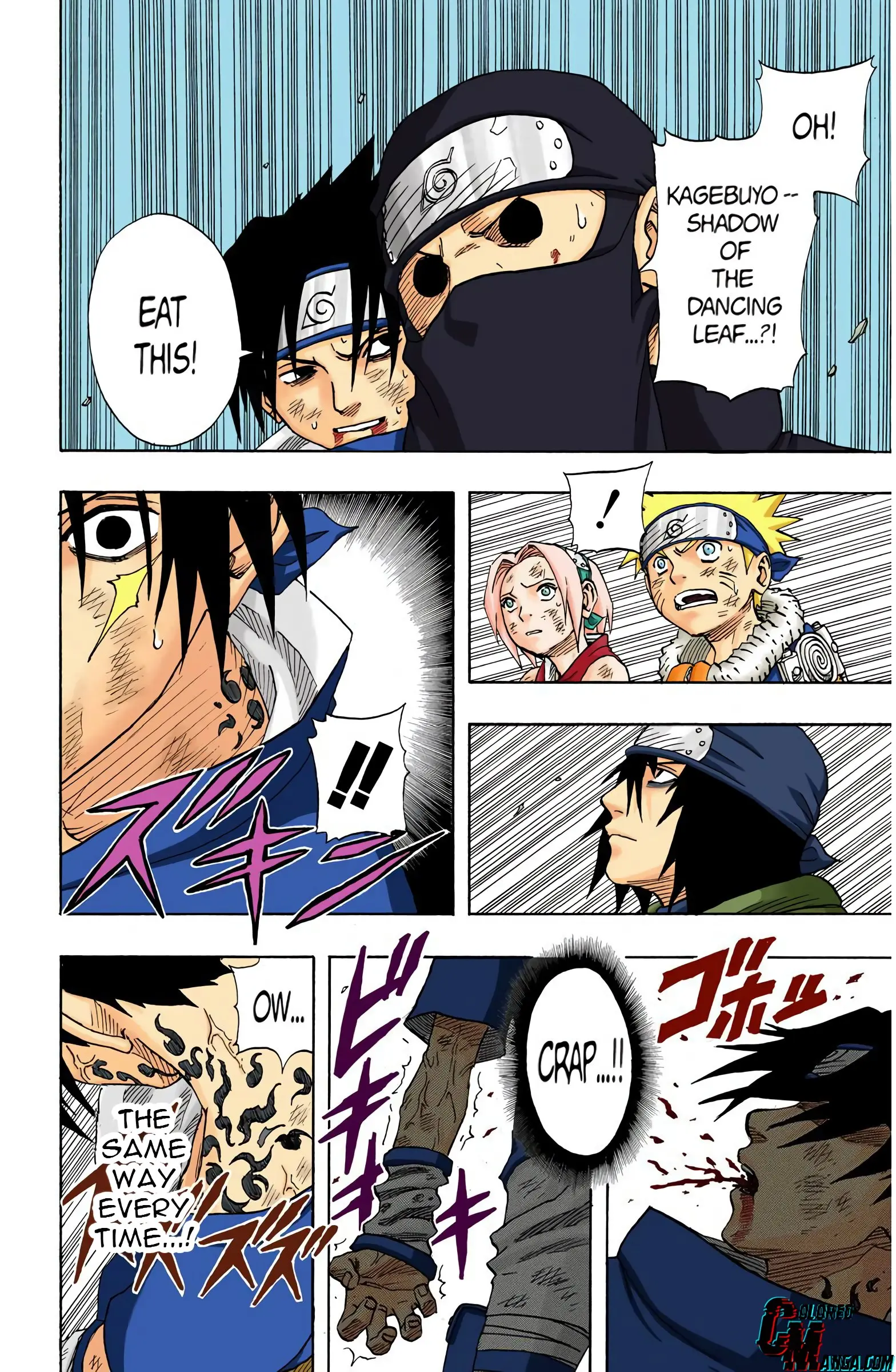 Naruto Colored Manga Online, chapter 68, page 2