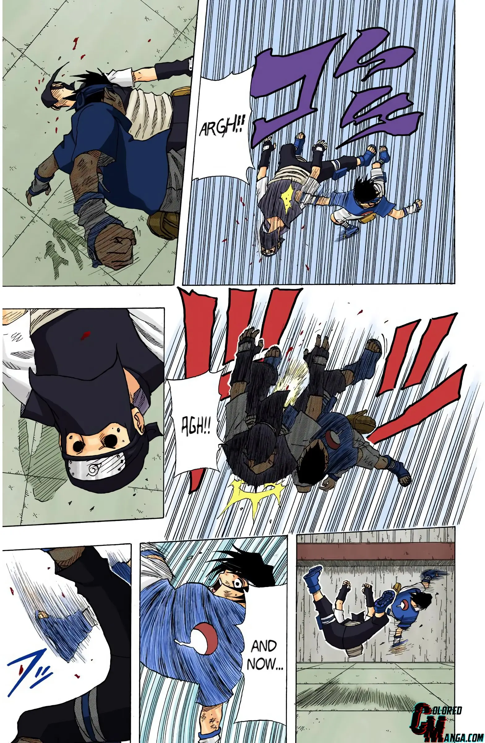 Naruto Colored Manga Online, chapter 68, page 7