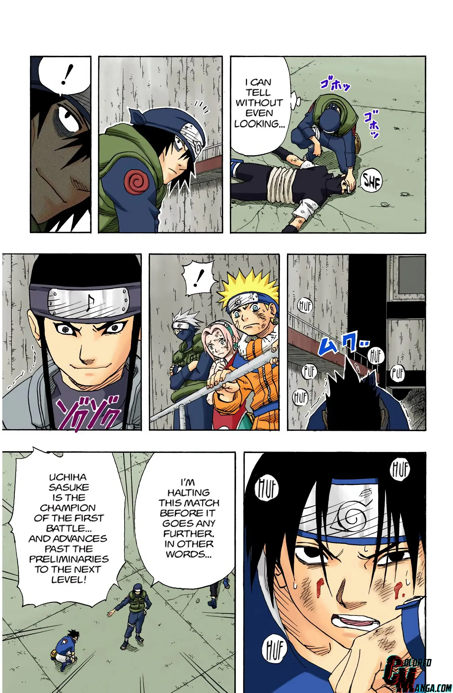 Naruto Colored Manga Online, chapter 68, page 10