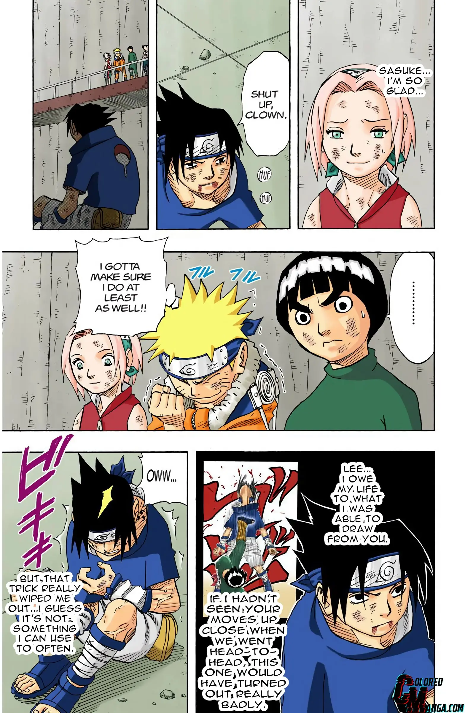 Naruto Colored Manga Online, chapter 68, page 12