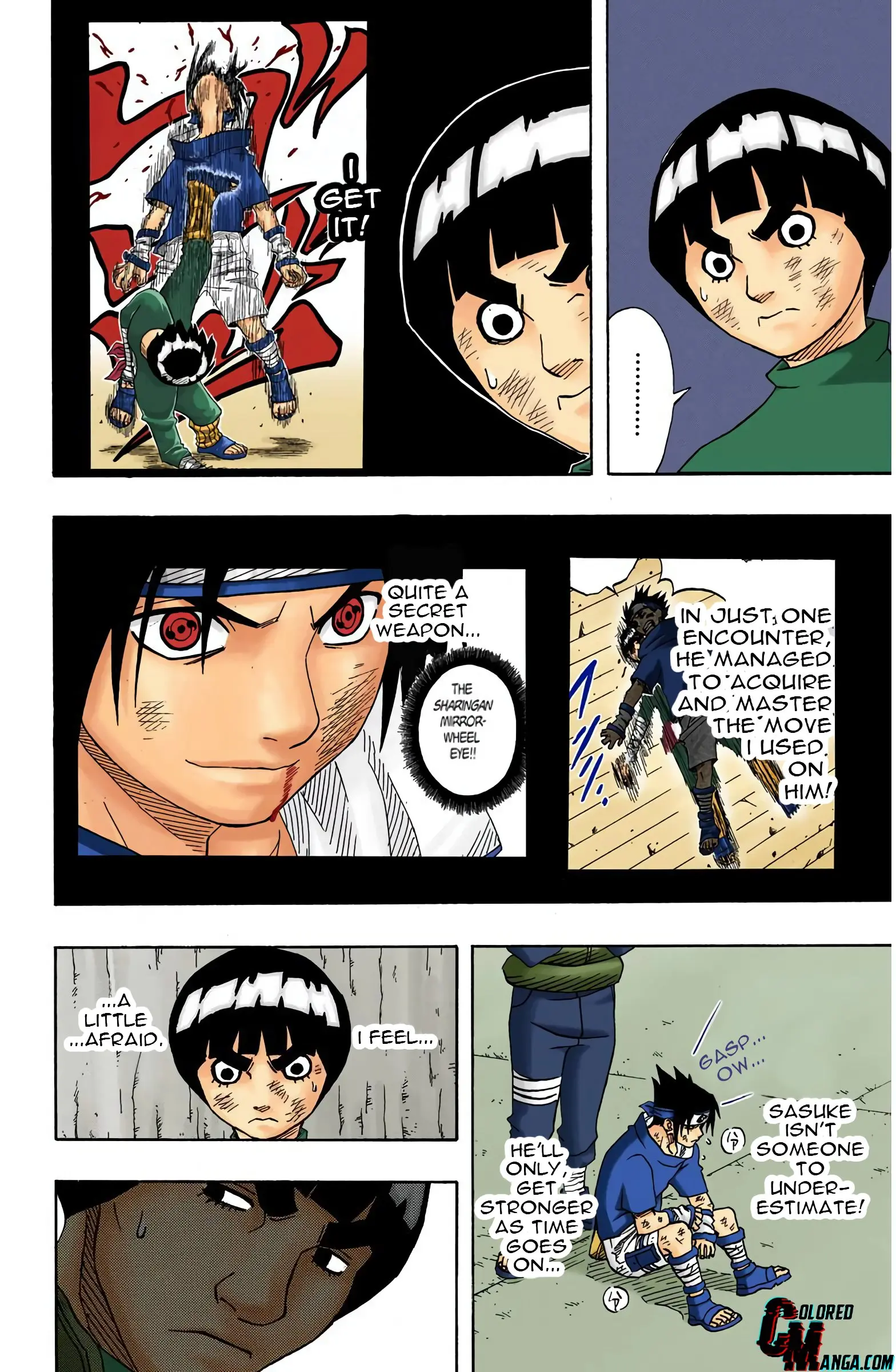 Naruto Colored Manga Online, chapter 68, page 13