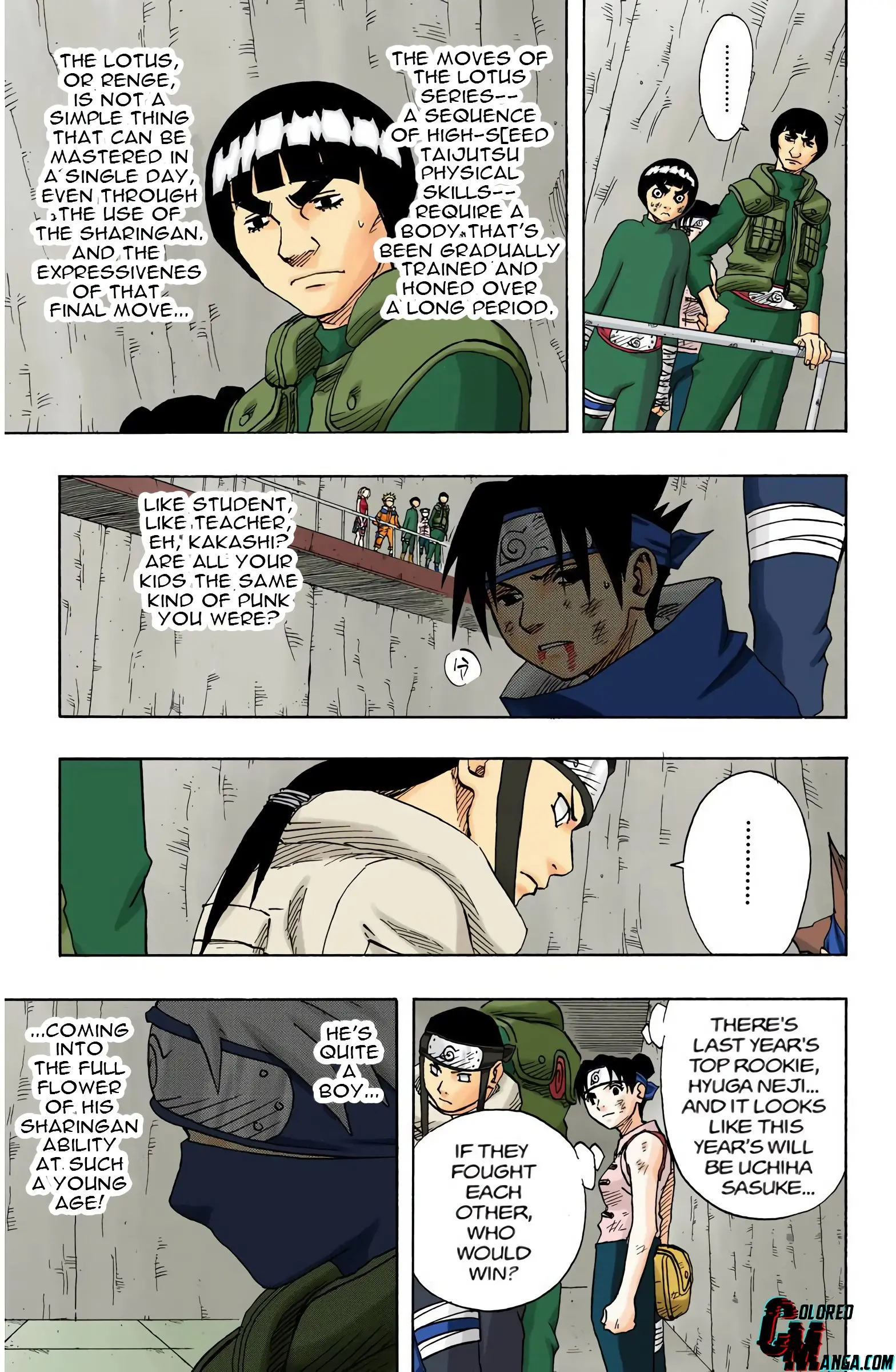 Naruto Colored Manga Online, chapter 68, page 14