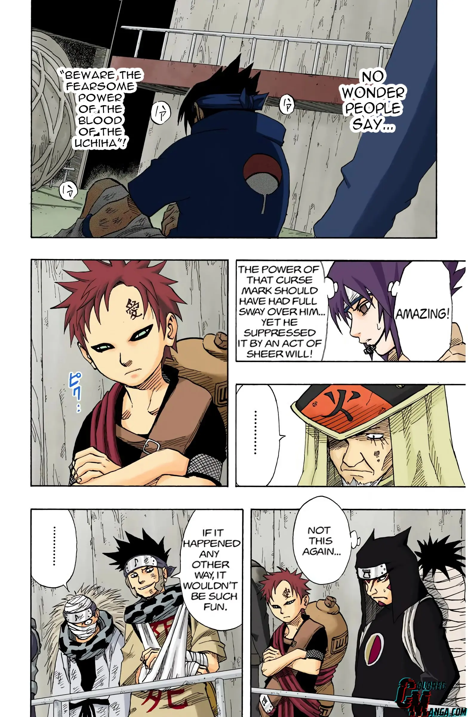 Naruto Colored Manga Online, chapter 68, page 15