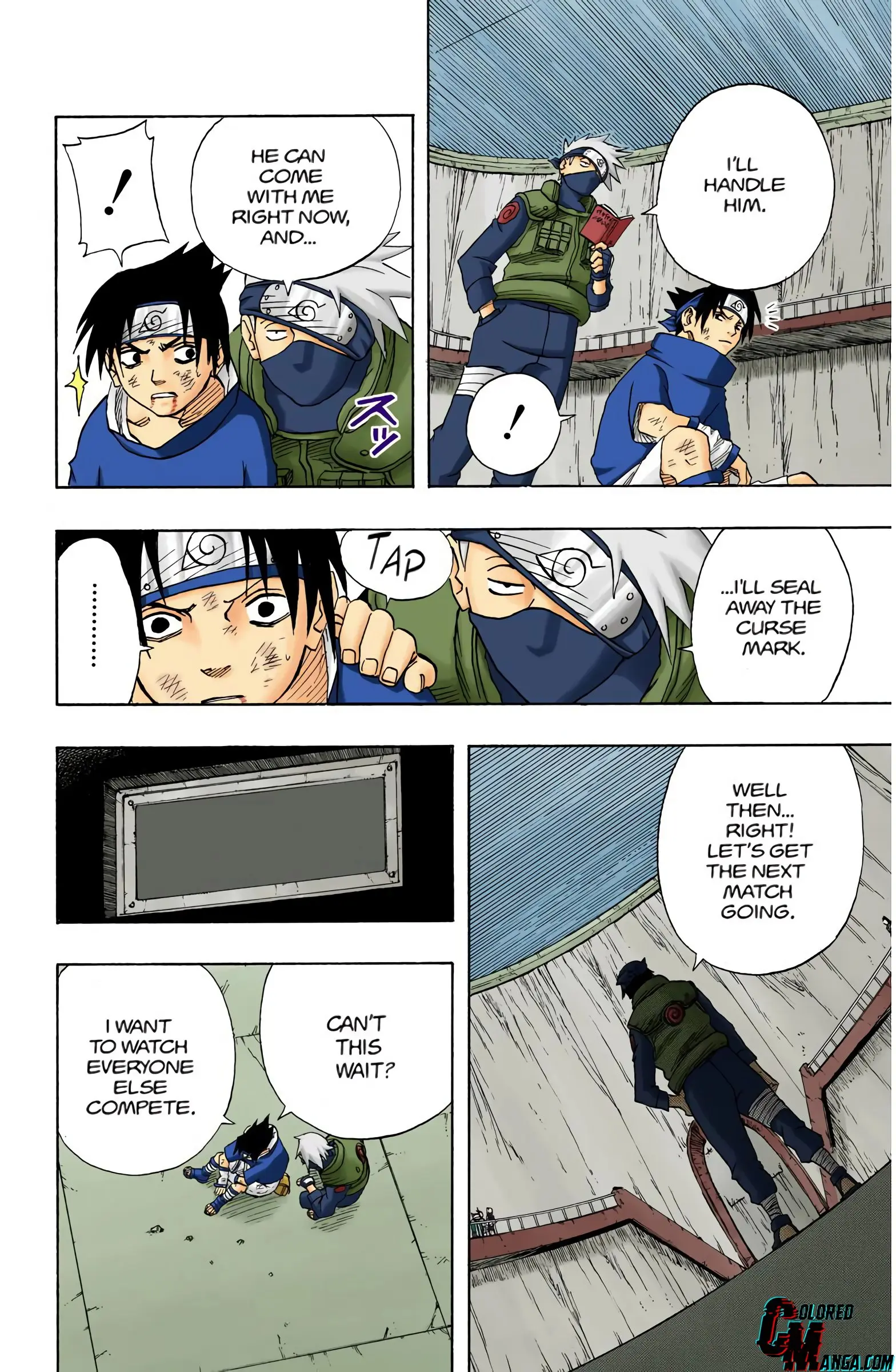 Naruto Colored Manga Online, chapter 68, page 17