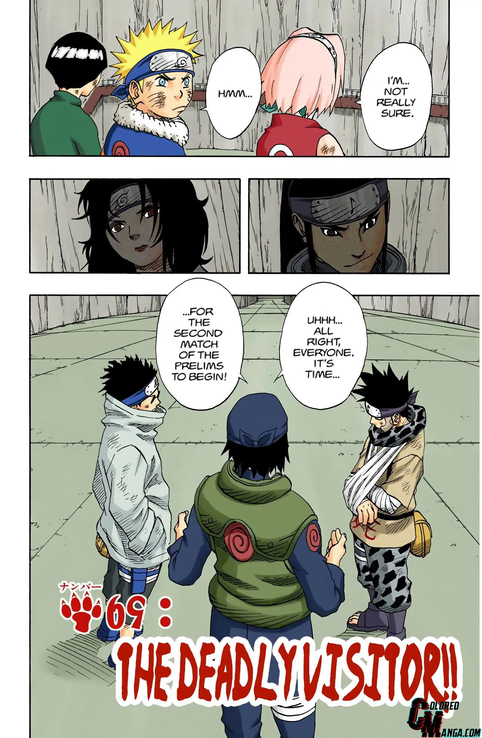 Naruto Colored Manga Online, chapter 69, page 2