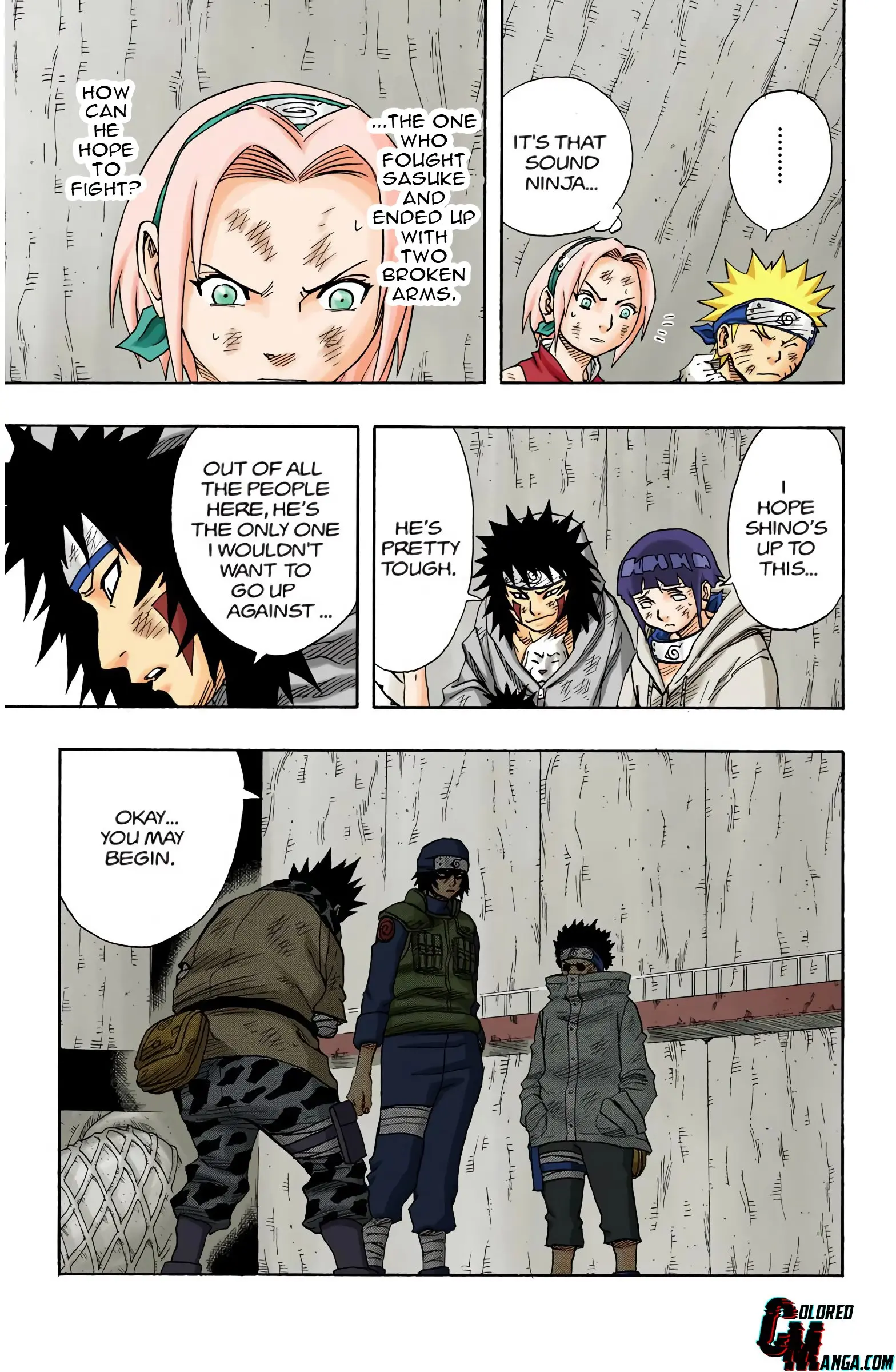 Naruto Colored Manga Online, chapter 69, page 3