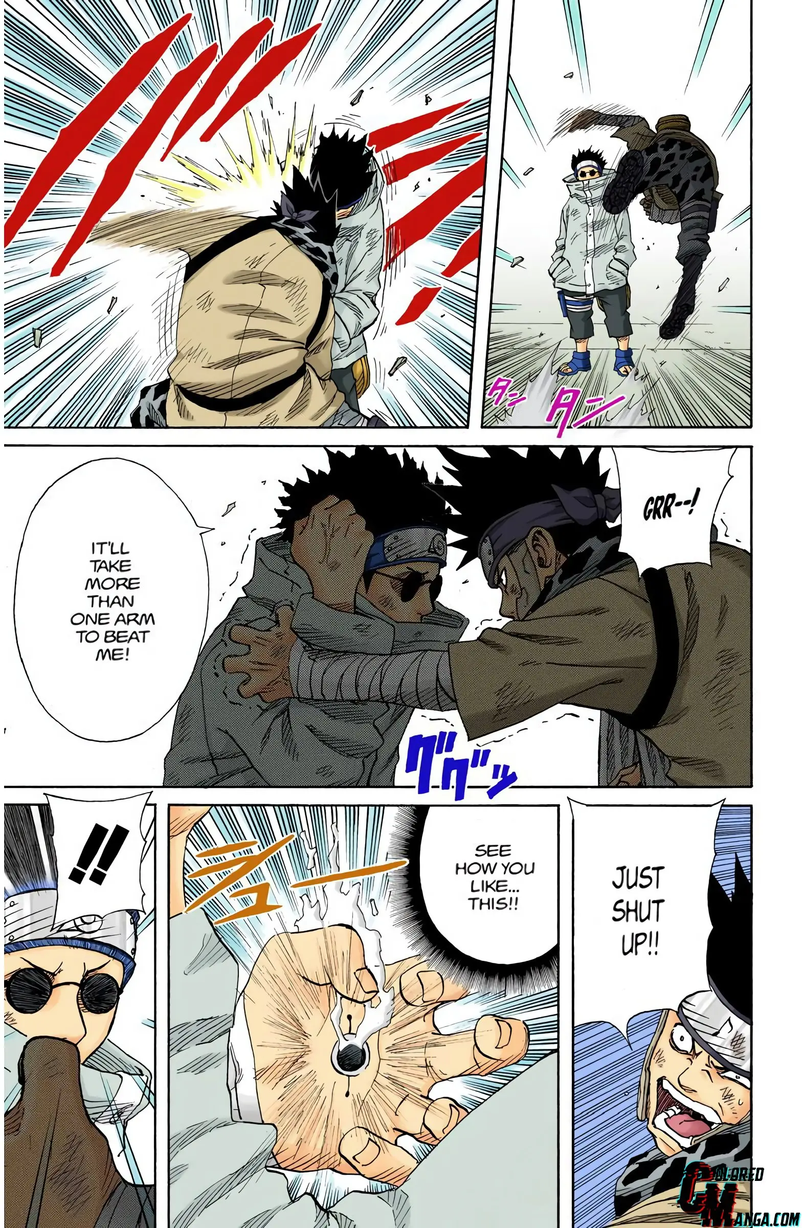 Naruto Colored Manga Online, chapter 69, page 5