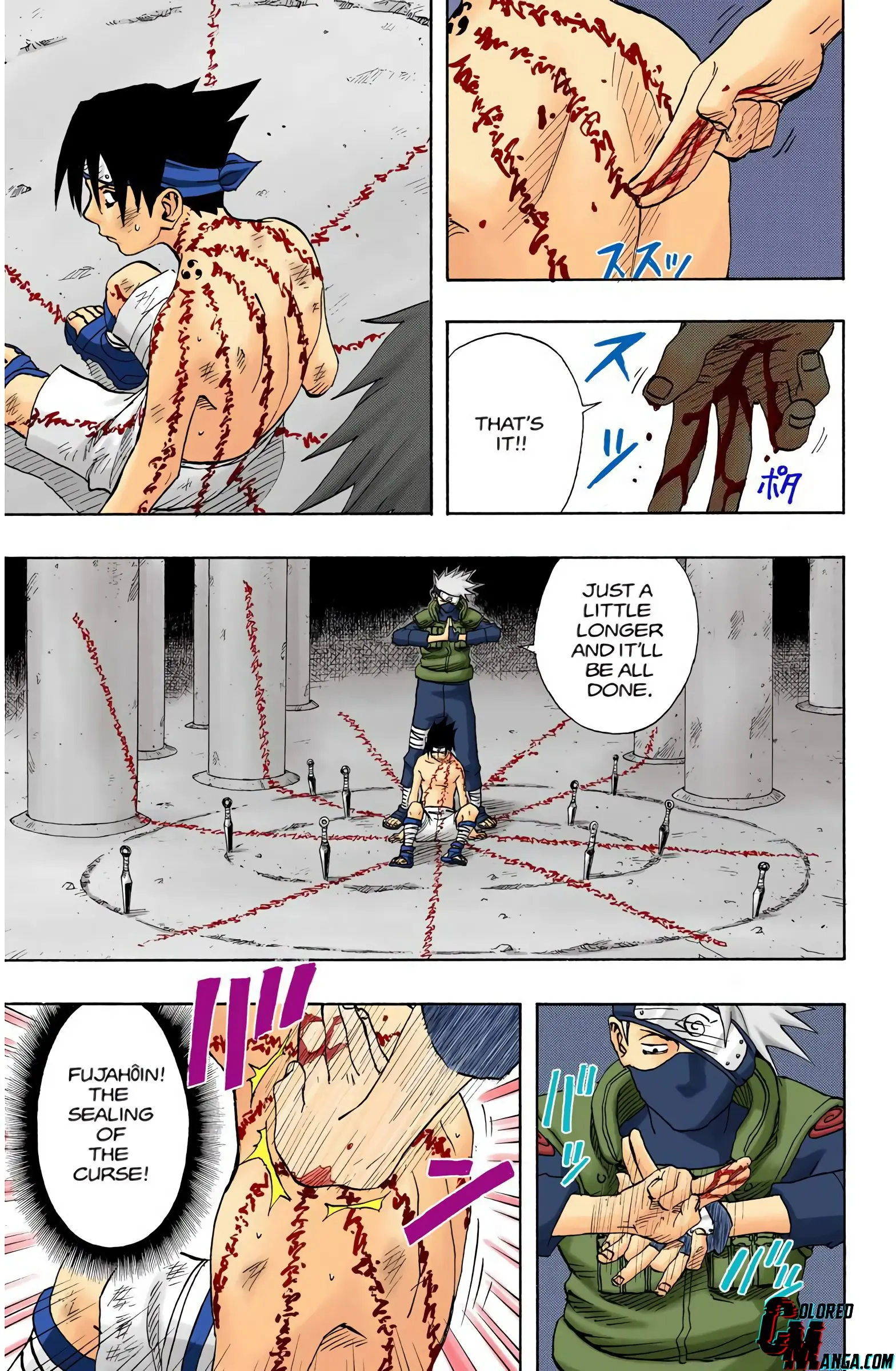 Naruto Colored Manga Online, chapter 69, page 7