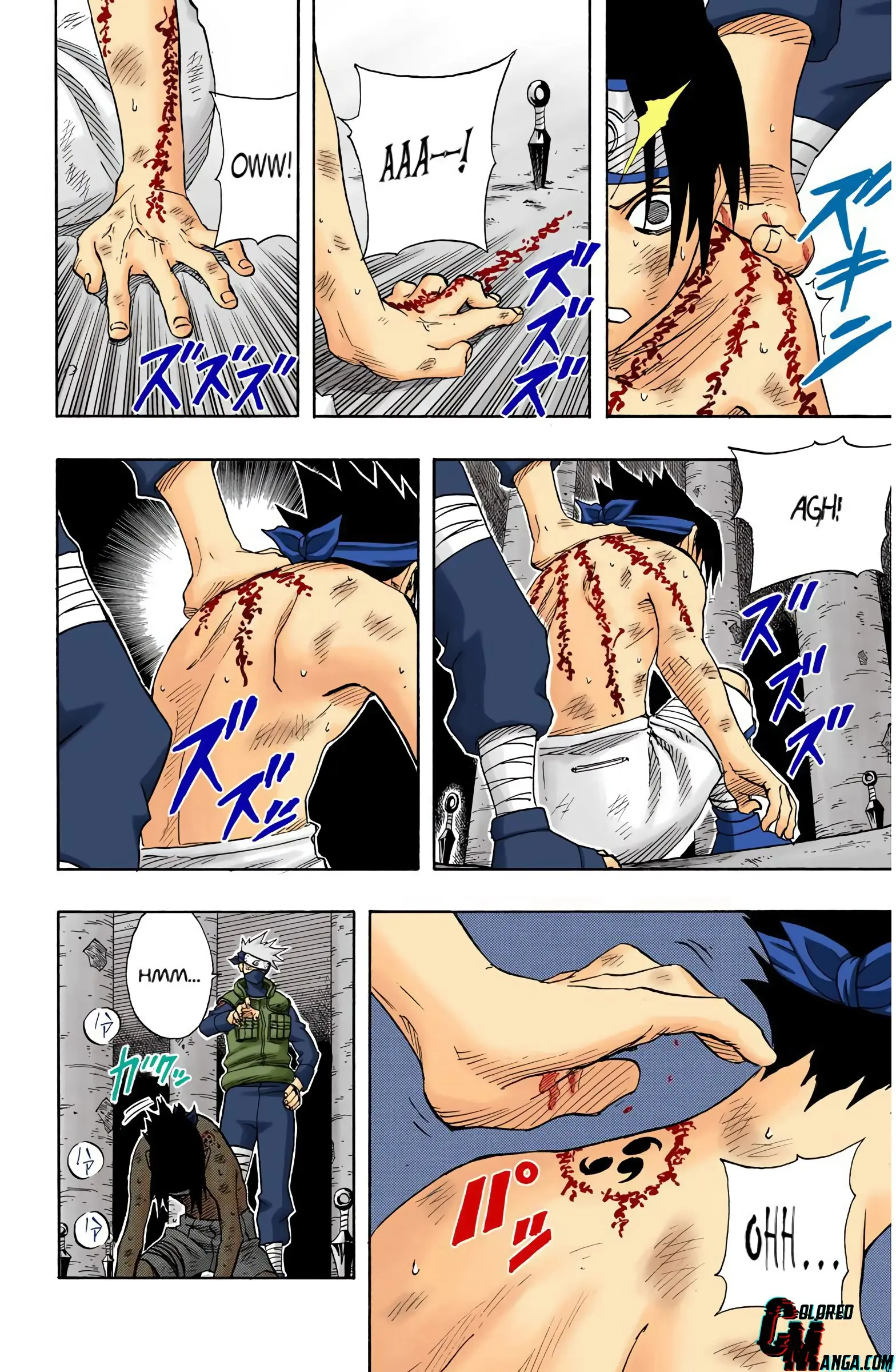 Naruto Colored Manga Online, chapter 69, page 8