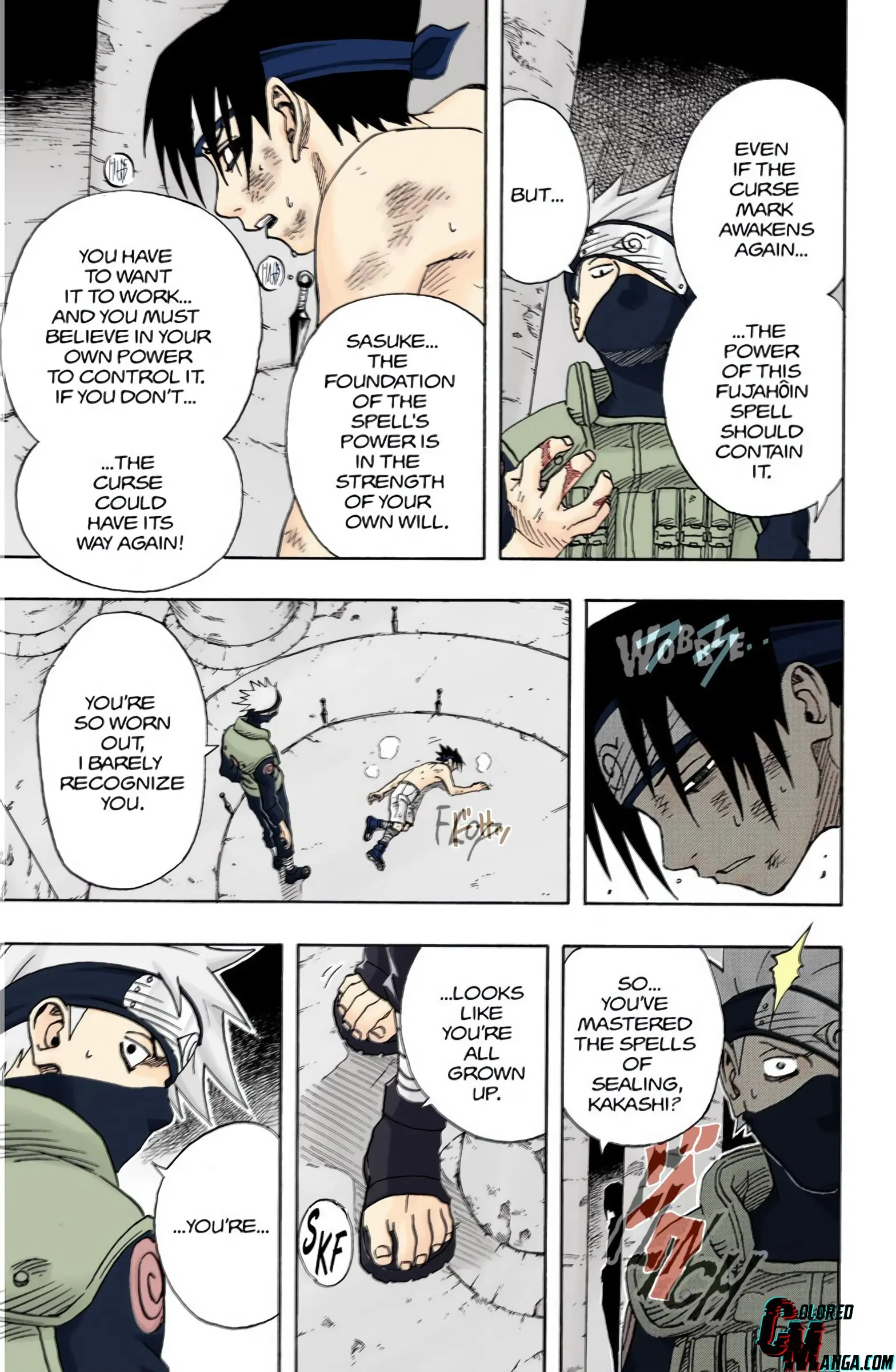 Naruto Colored Manga Online, chapter 69, page 9
