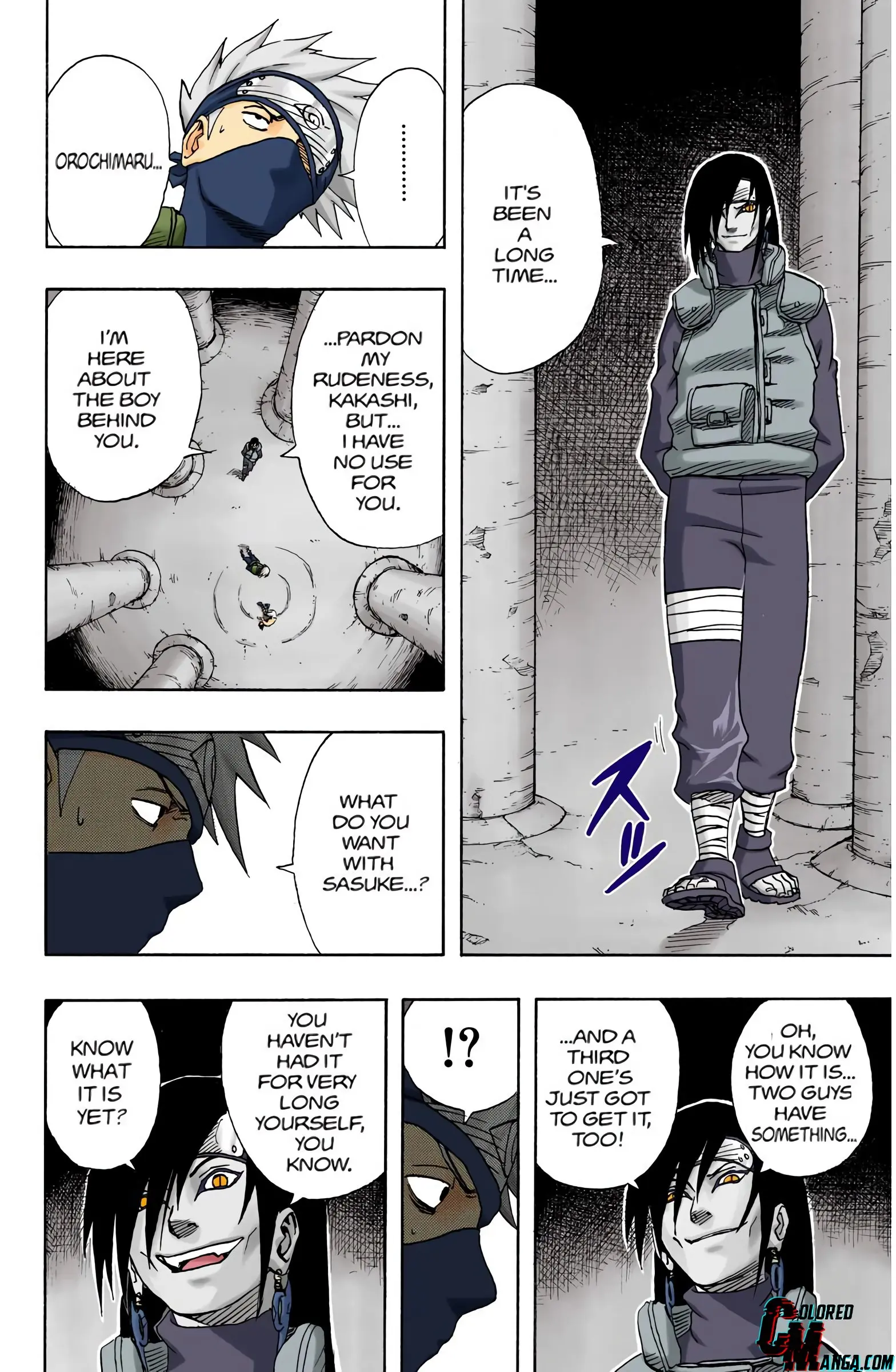 Naruto Colored Manga Online, chapter 69, page 10