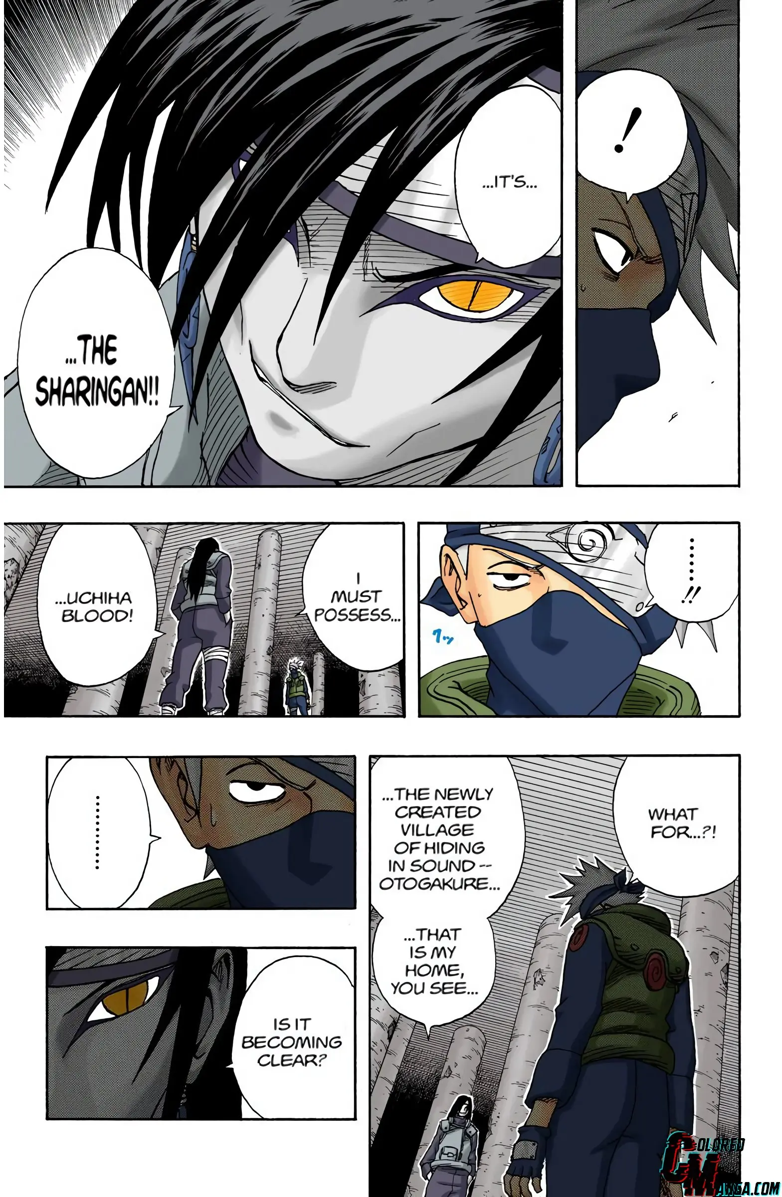 Naruto Colored Manga Online, chapter 69, page 11