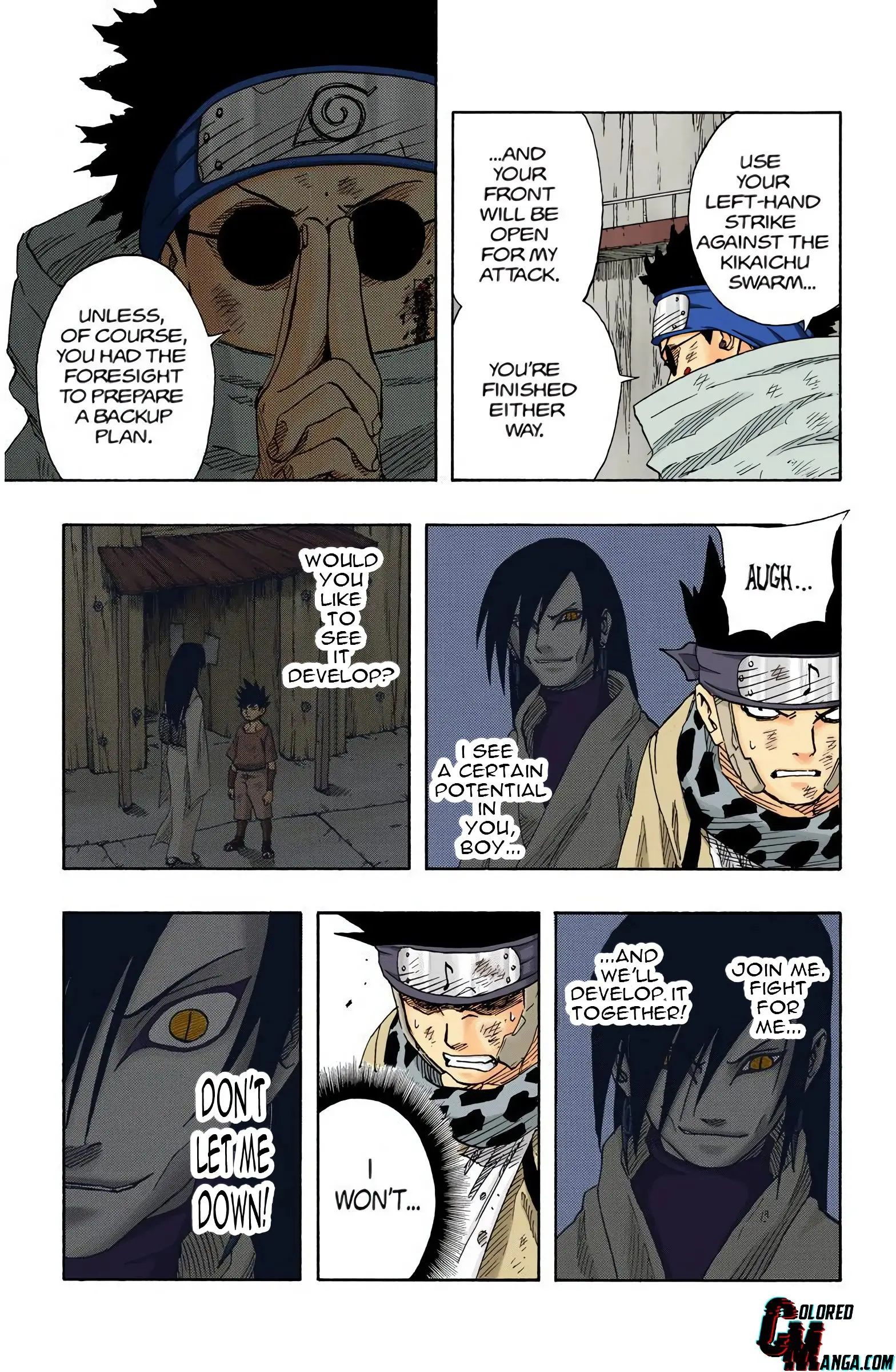 Naruto Colored Manga Online, chapter 69, page 15