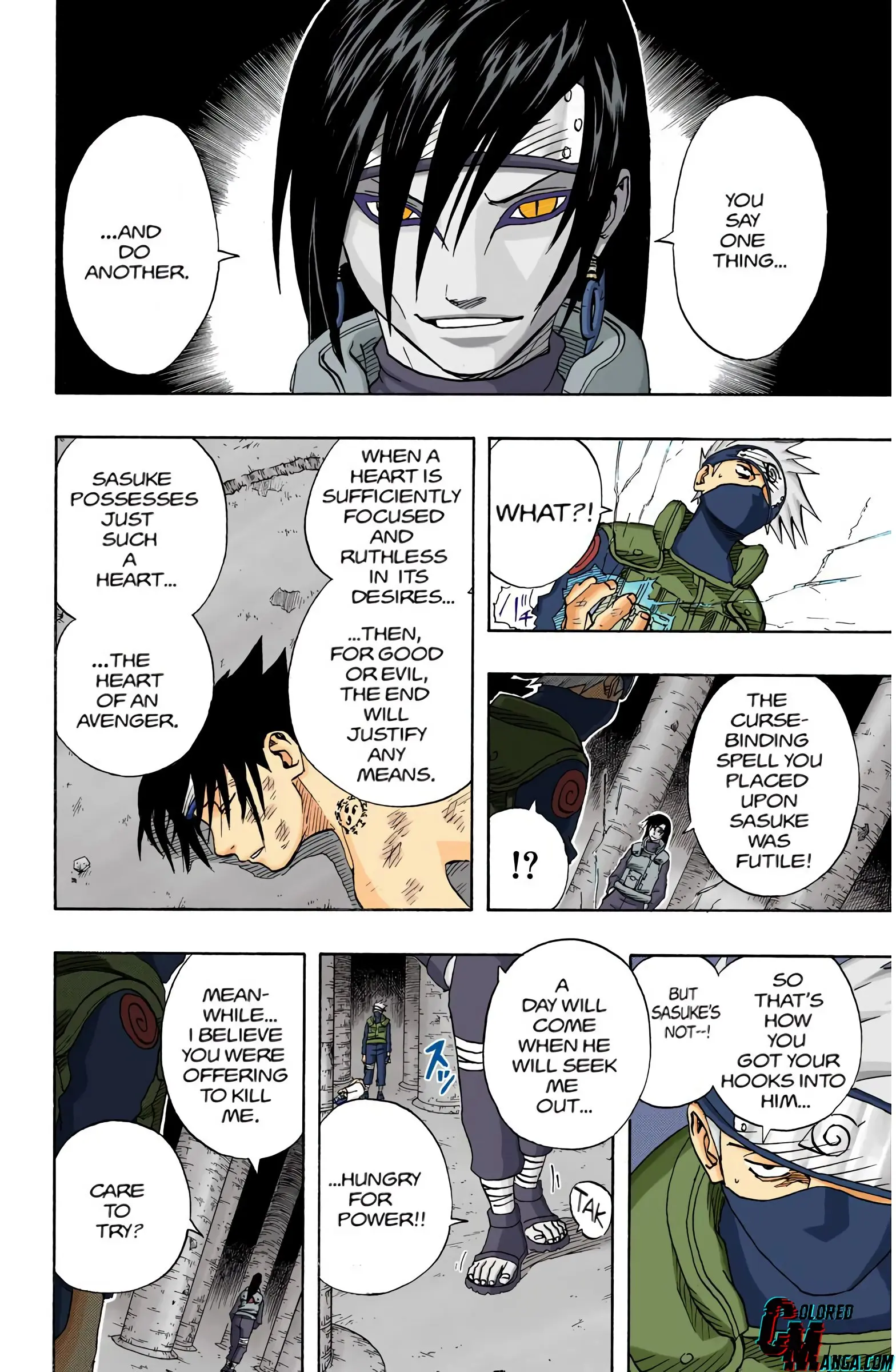 Naruto Colored Manga Online, chapter 70, page 2