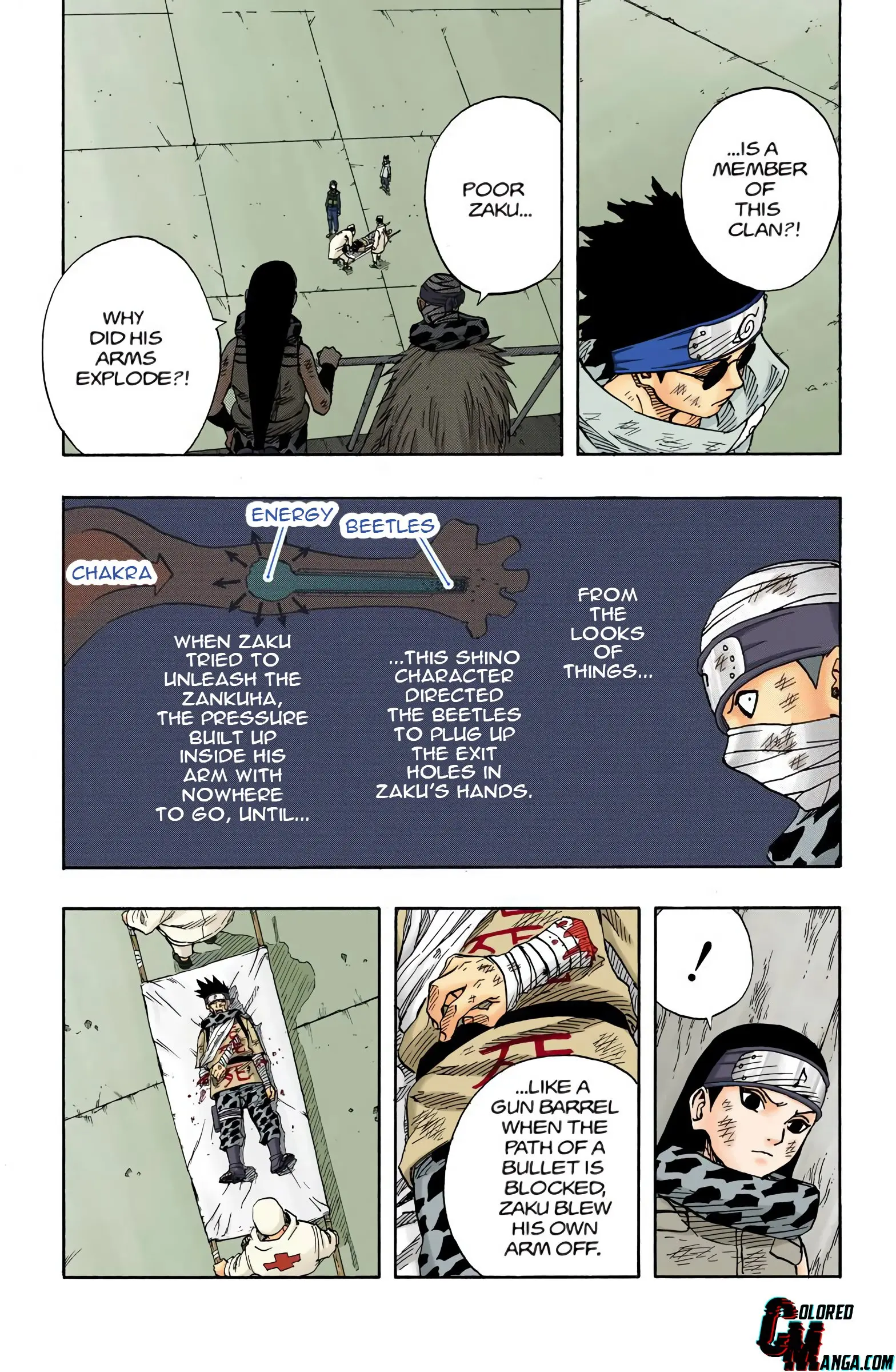 Naruto Colored Manga Online, chapter 70, page 7