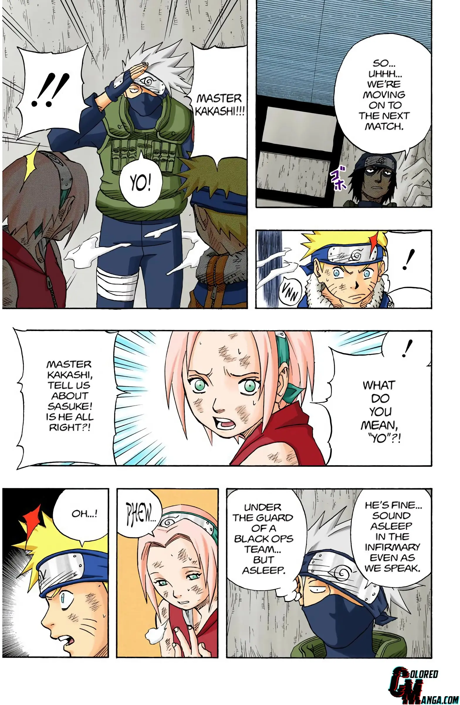 Naruto Colored Manga Online, chapter 70, page 9