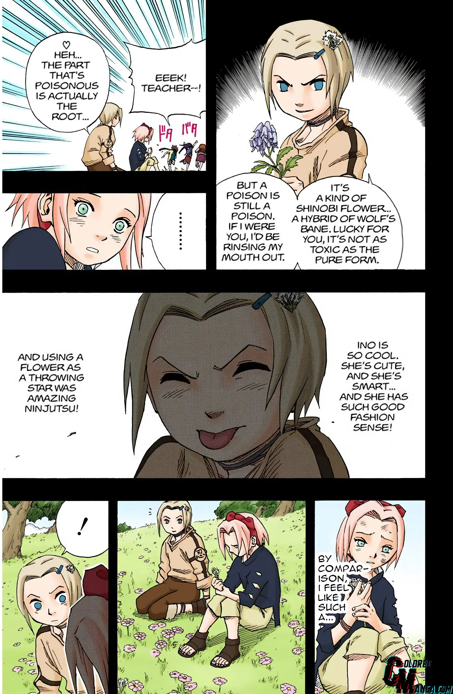 Naruto Colored Manga Online, chapter 71, page 8