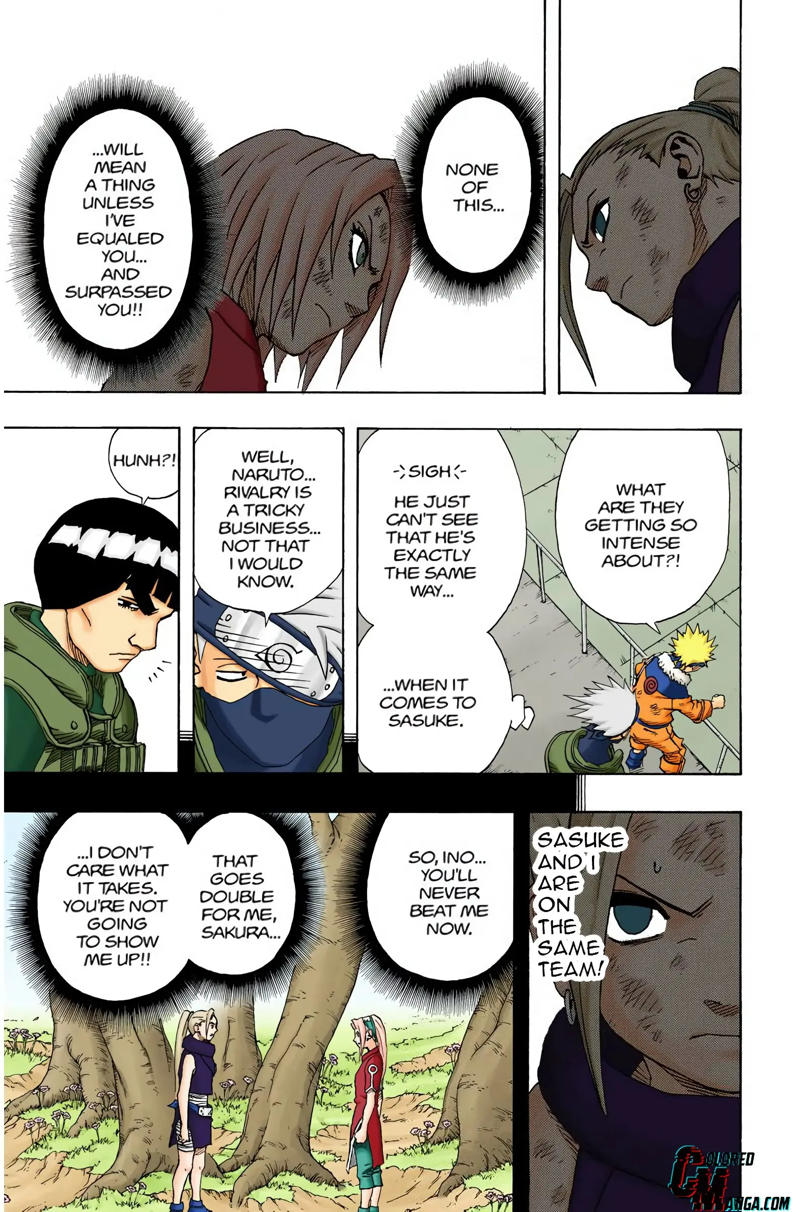 Naruto Colored Manga Online, chapter 71, page 14