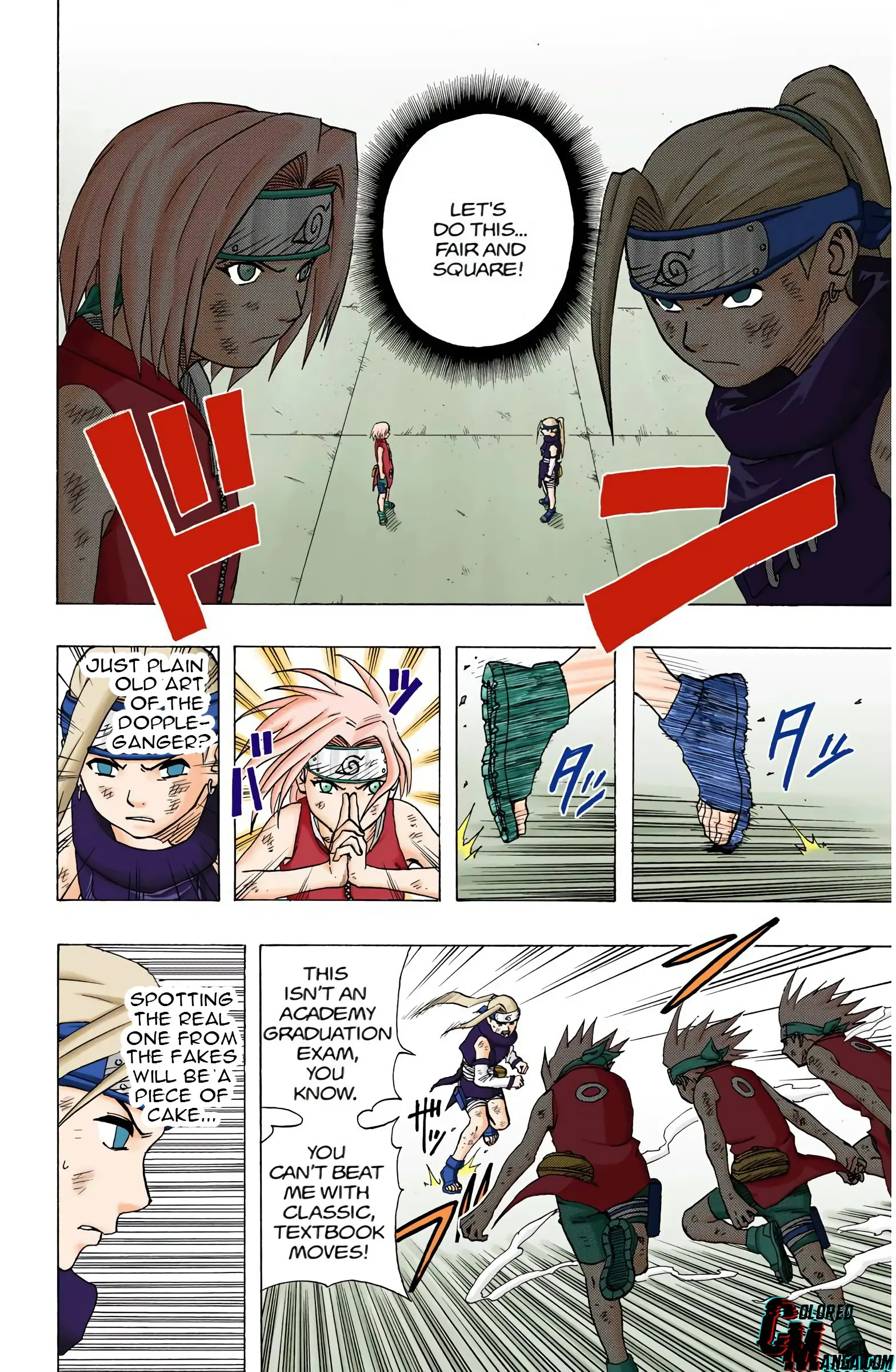 Naruto Colored Manga Online, chapter 71, page 17