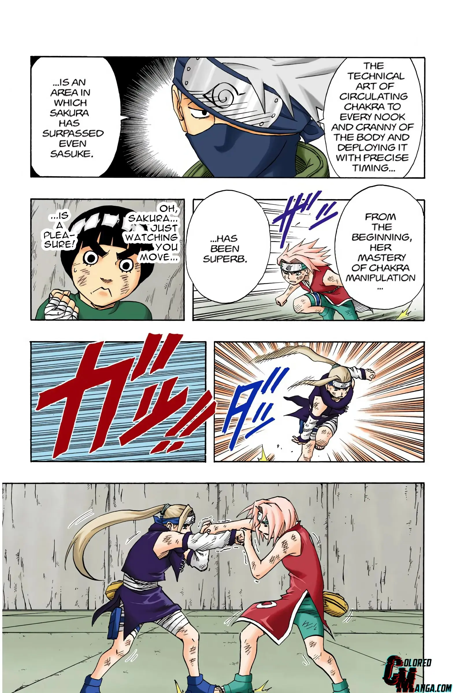 Naruto Colored Manga Online, chapter 72, page 3