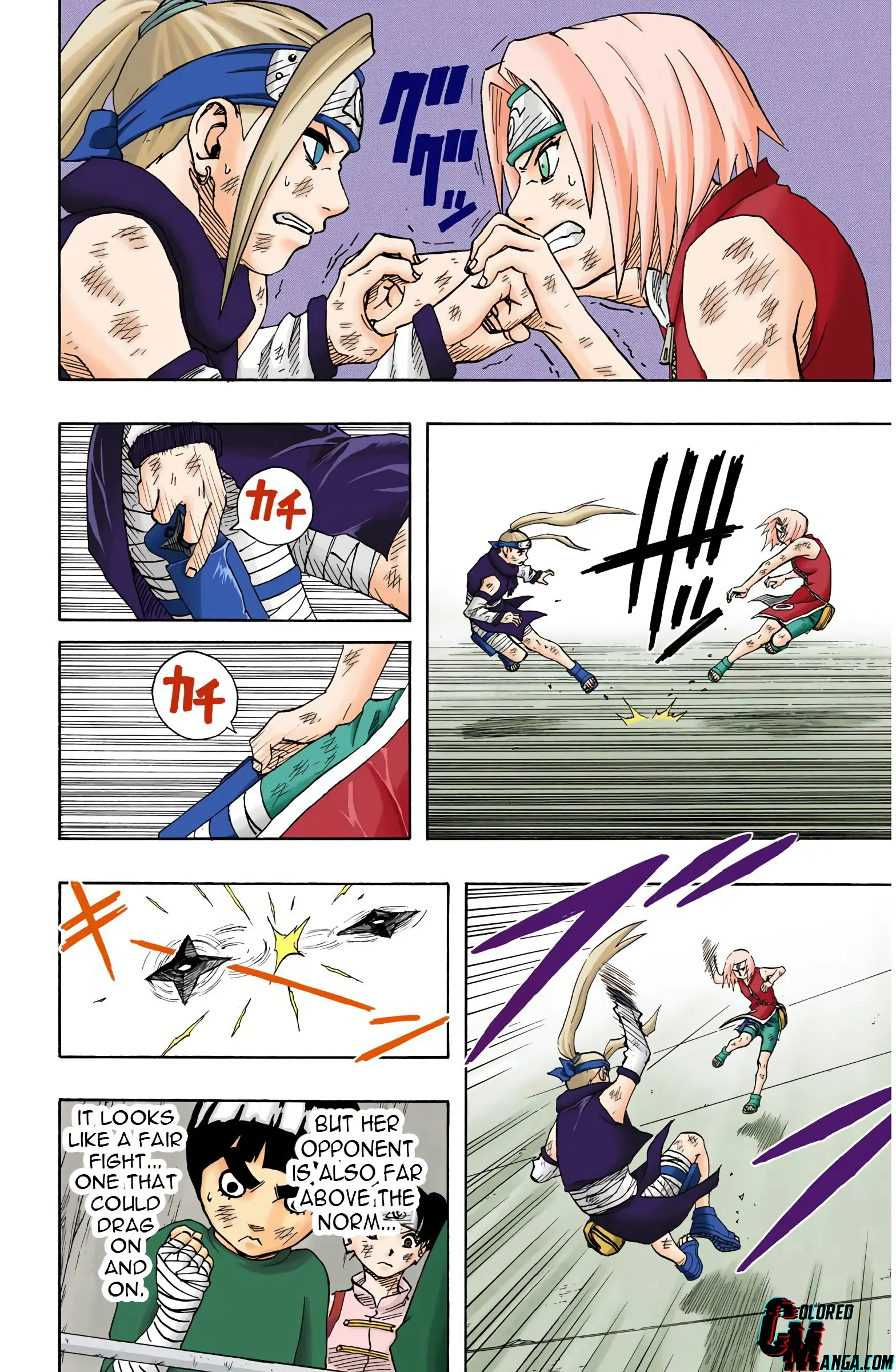 Naruto Colored Manga Online, chapter 72, page 4